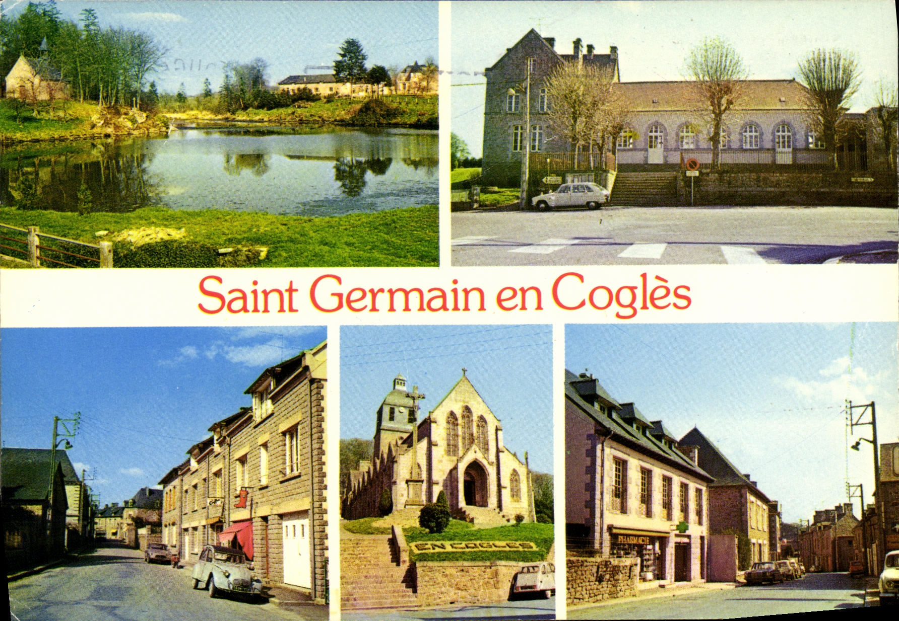 POSTAL MODERNA St aleman en Cogles