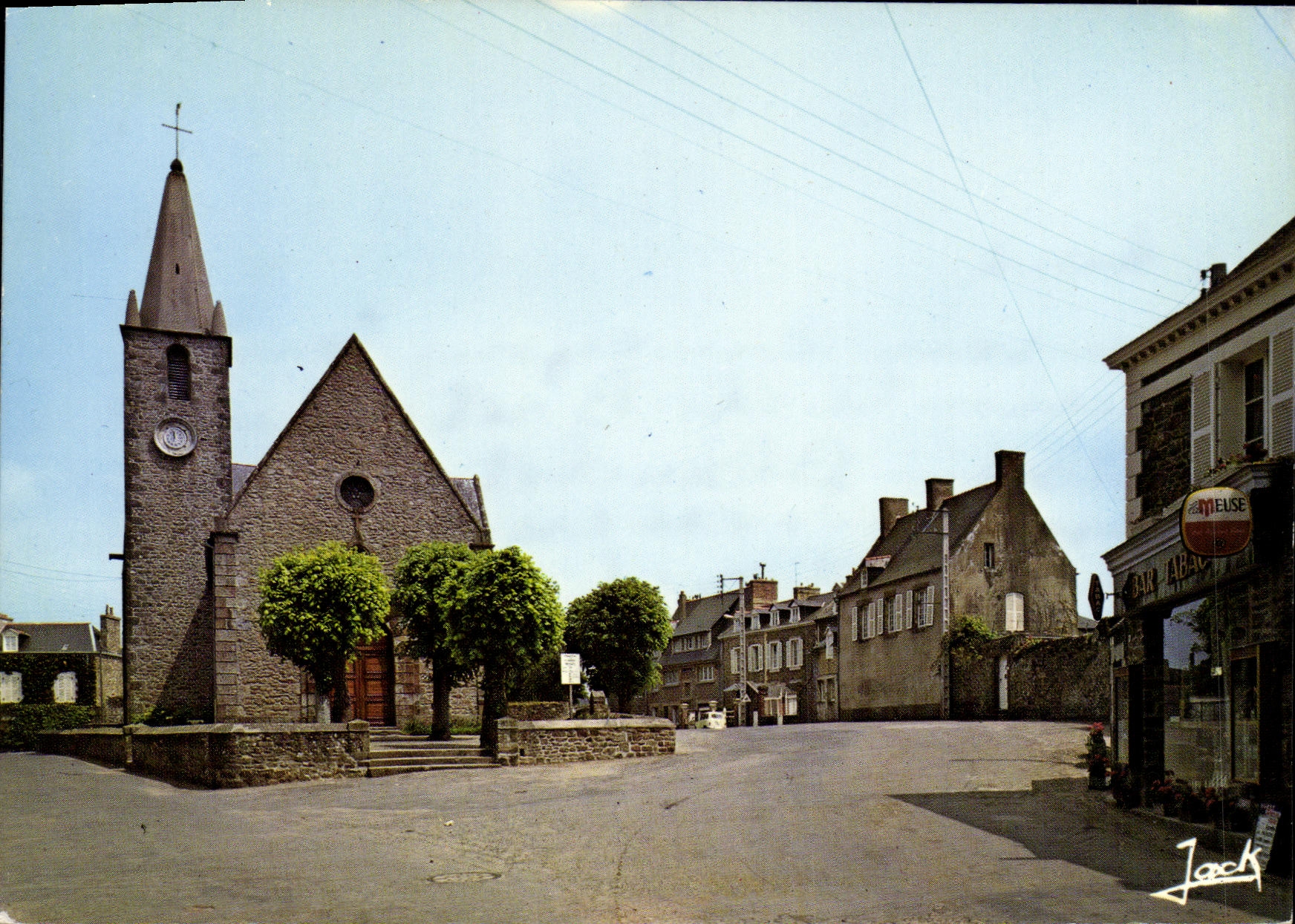 CPM Saint Ideuc L Eglise du XVlll e siecle