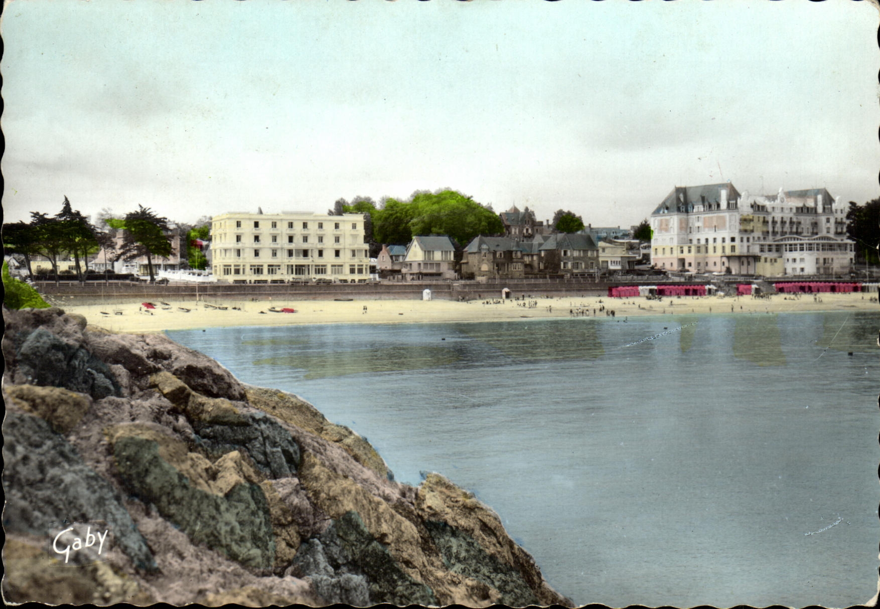 CPM Saint Lunaire La Plage et les Hotels