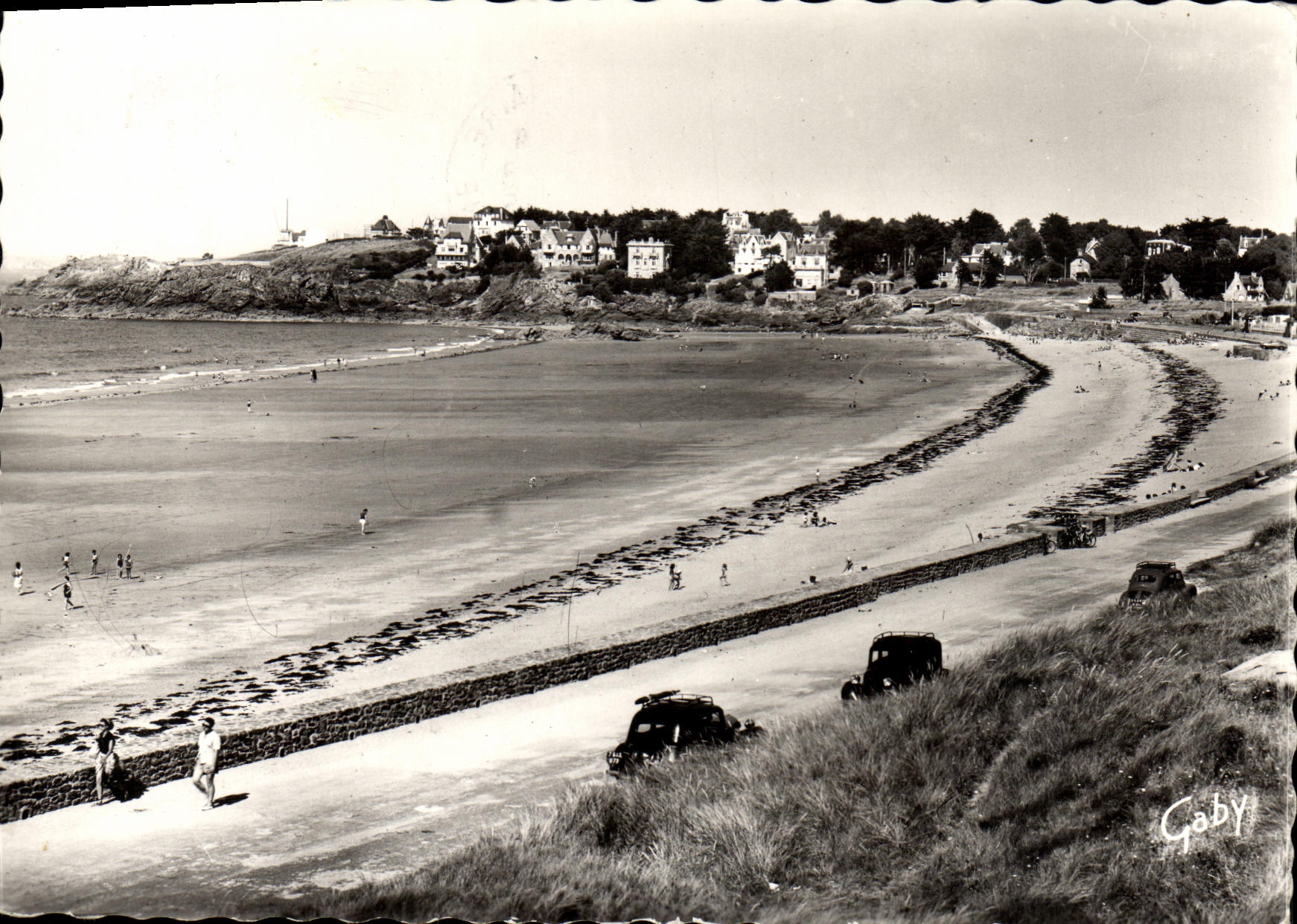 MODERN CARD Holy Lunar Beach of Longchamp