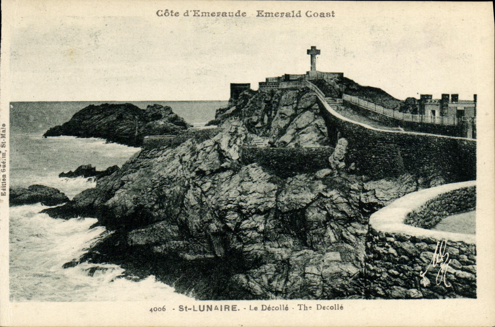 CPA St Lunaire Le Decolle