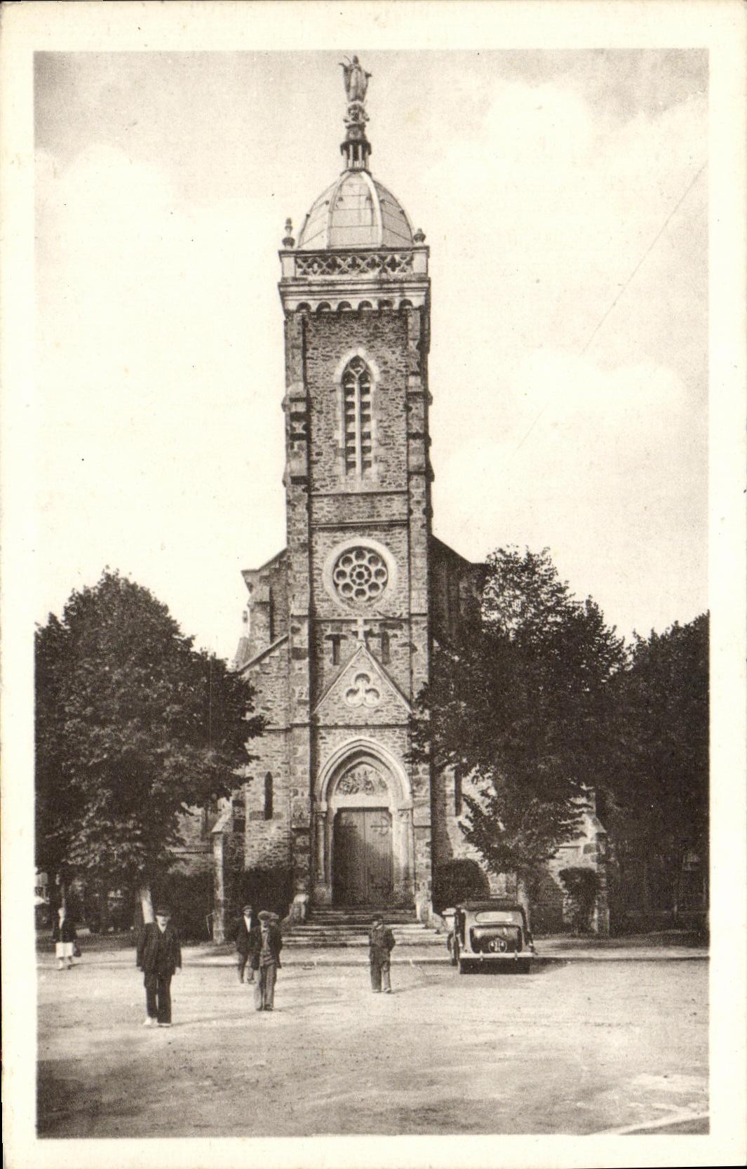 CPA Saint Lunaire La nouvelle Eglise