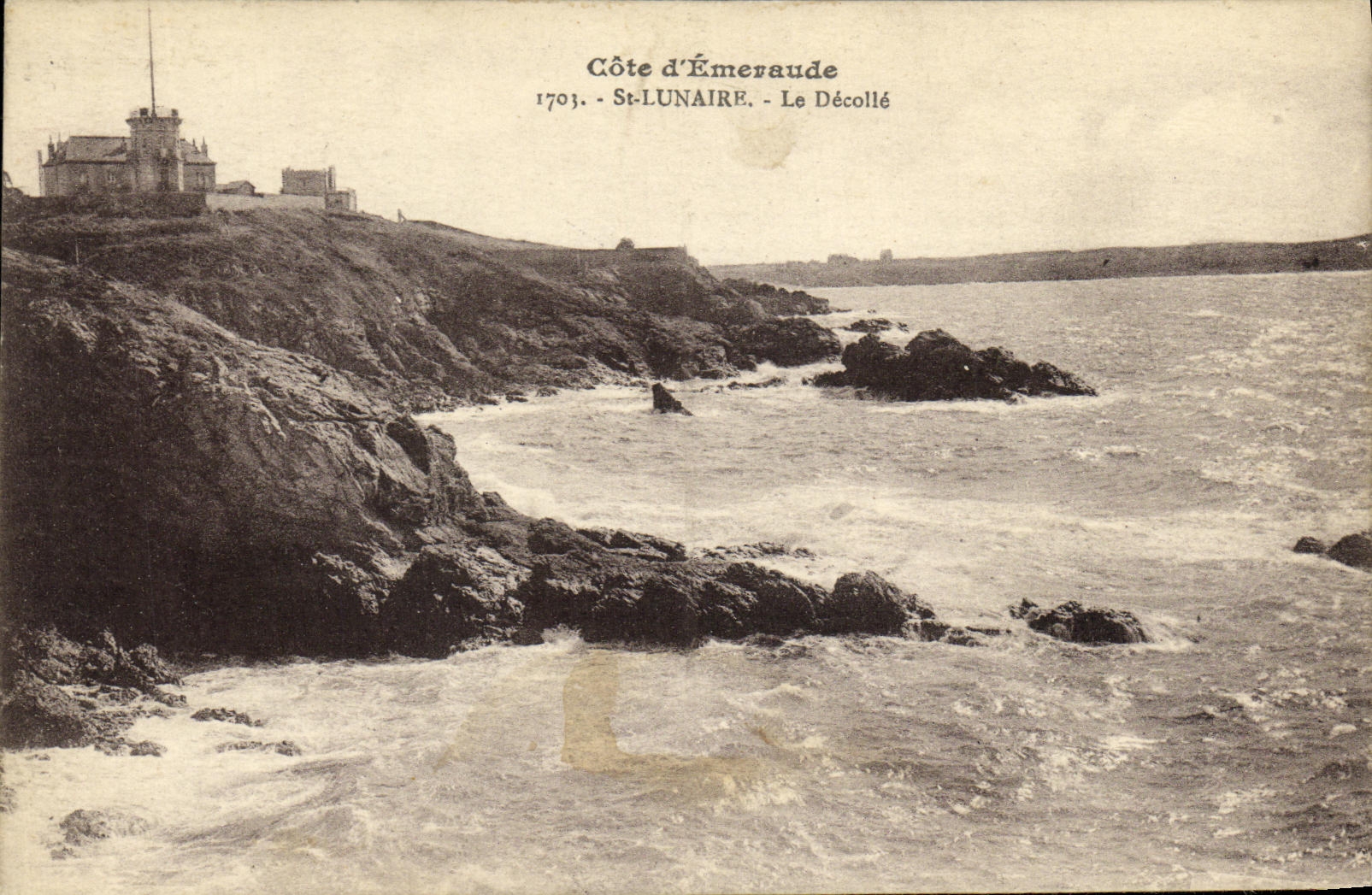 CPA St Lunaire Le Decolle