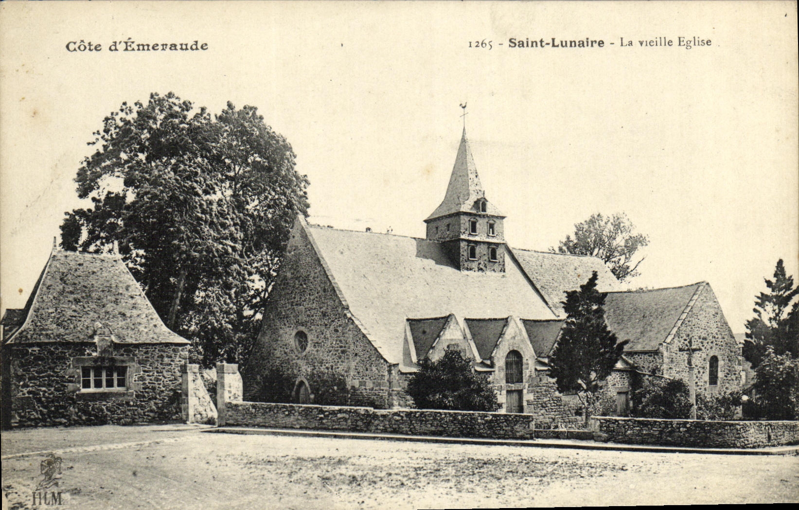CPA Saint Lunaire La vieille Eglise