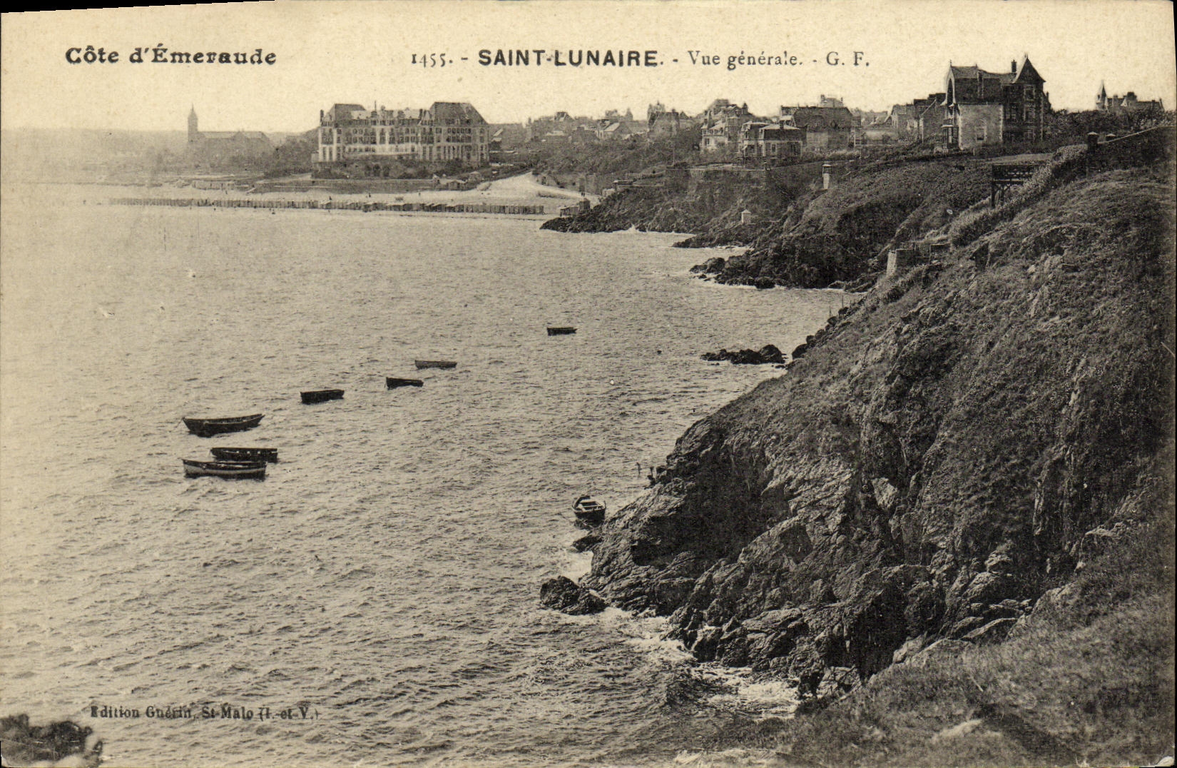 VINTAGE POSTCARD Holy Lunar View