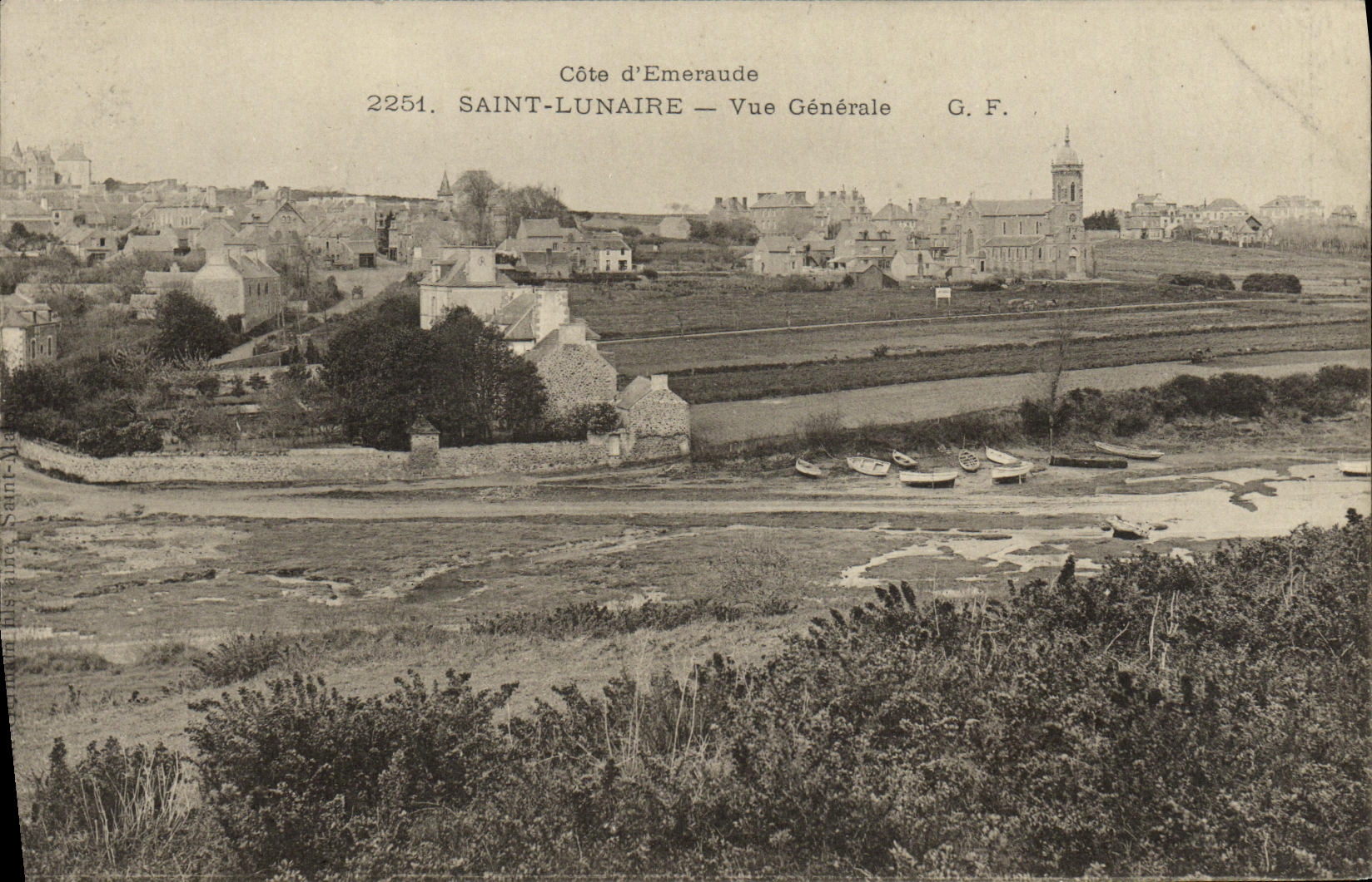CPA Saint Lunaire Vue Generale