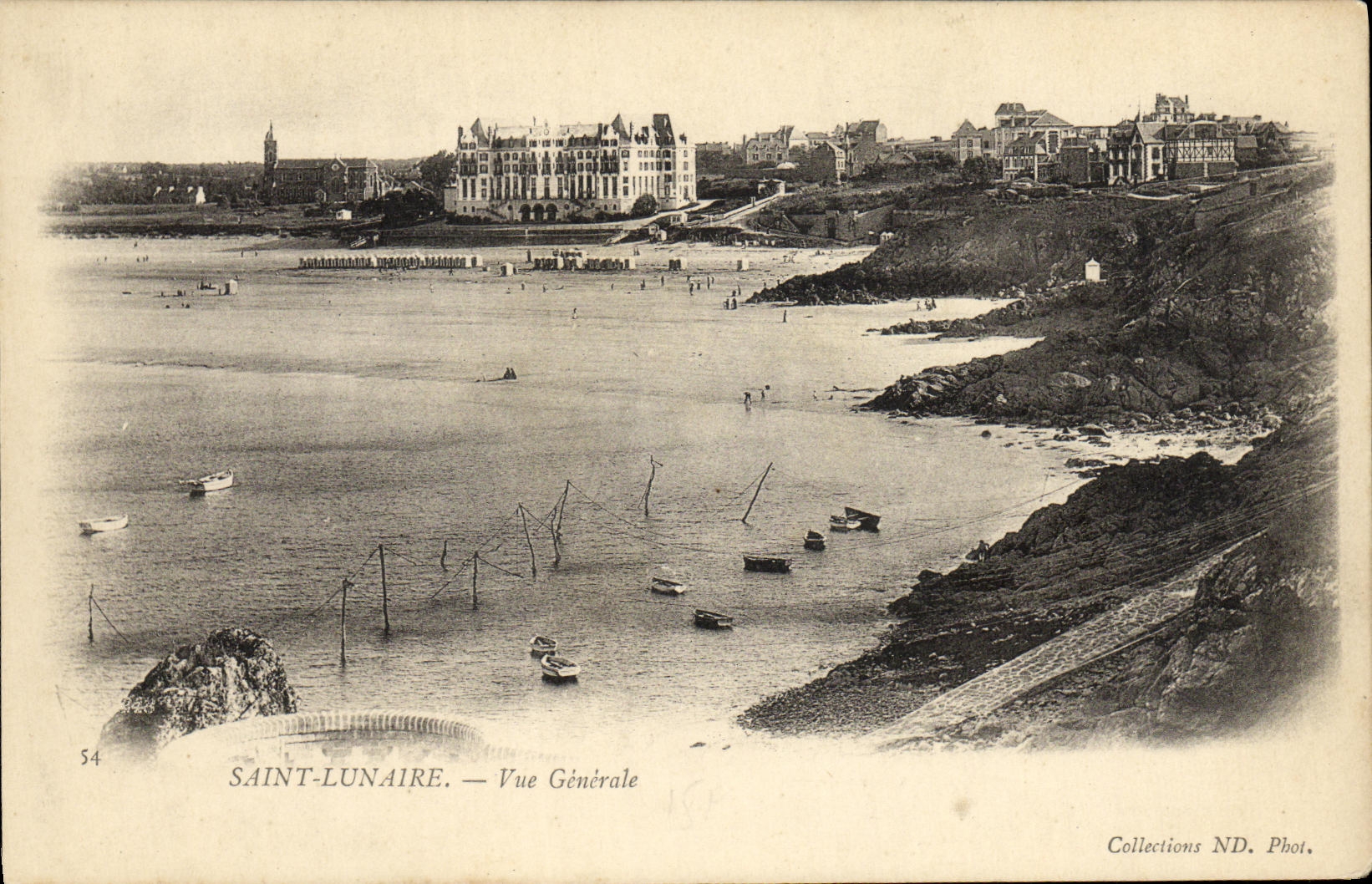 CPA Saint Lunaire Vue Generale