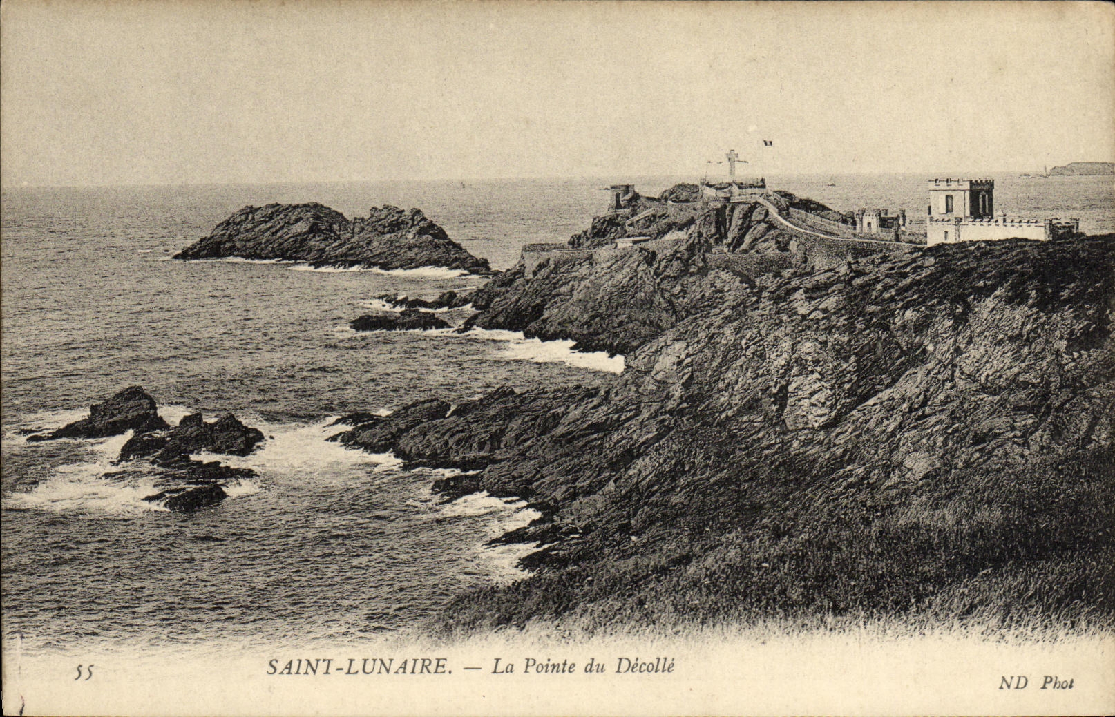 CPA Saint Lunaire La Pointe du Decolle