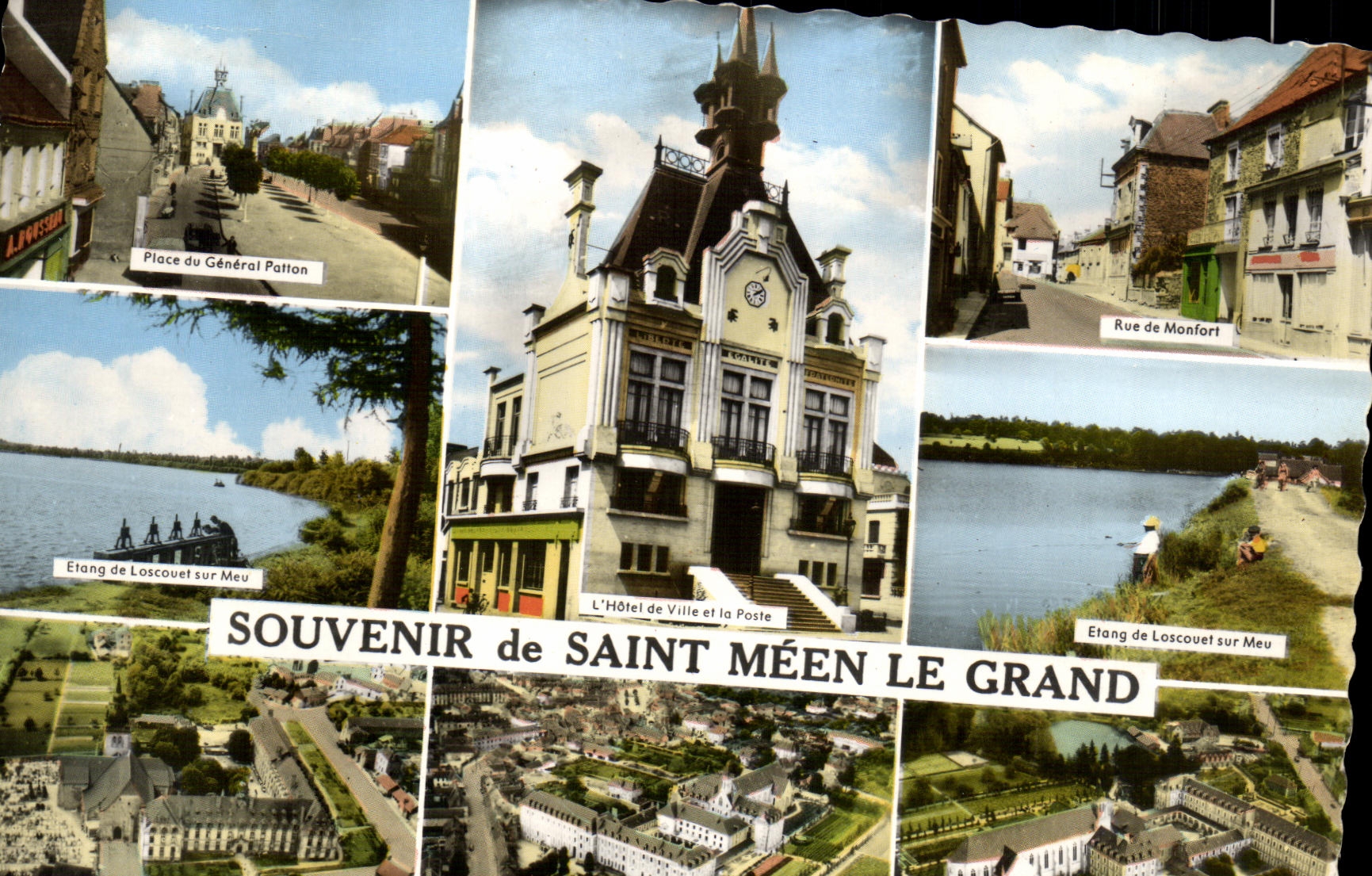 CPM Souvenir de Saint Meen le Grand