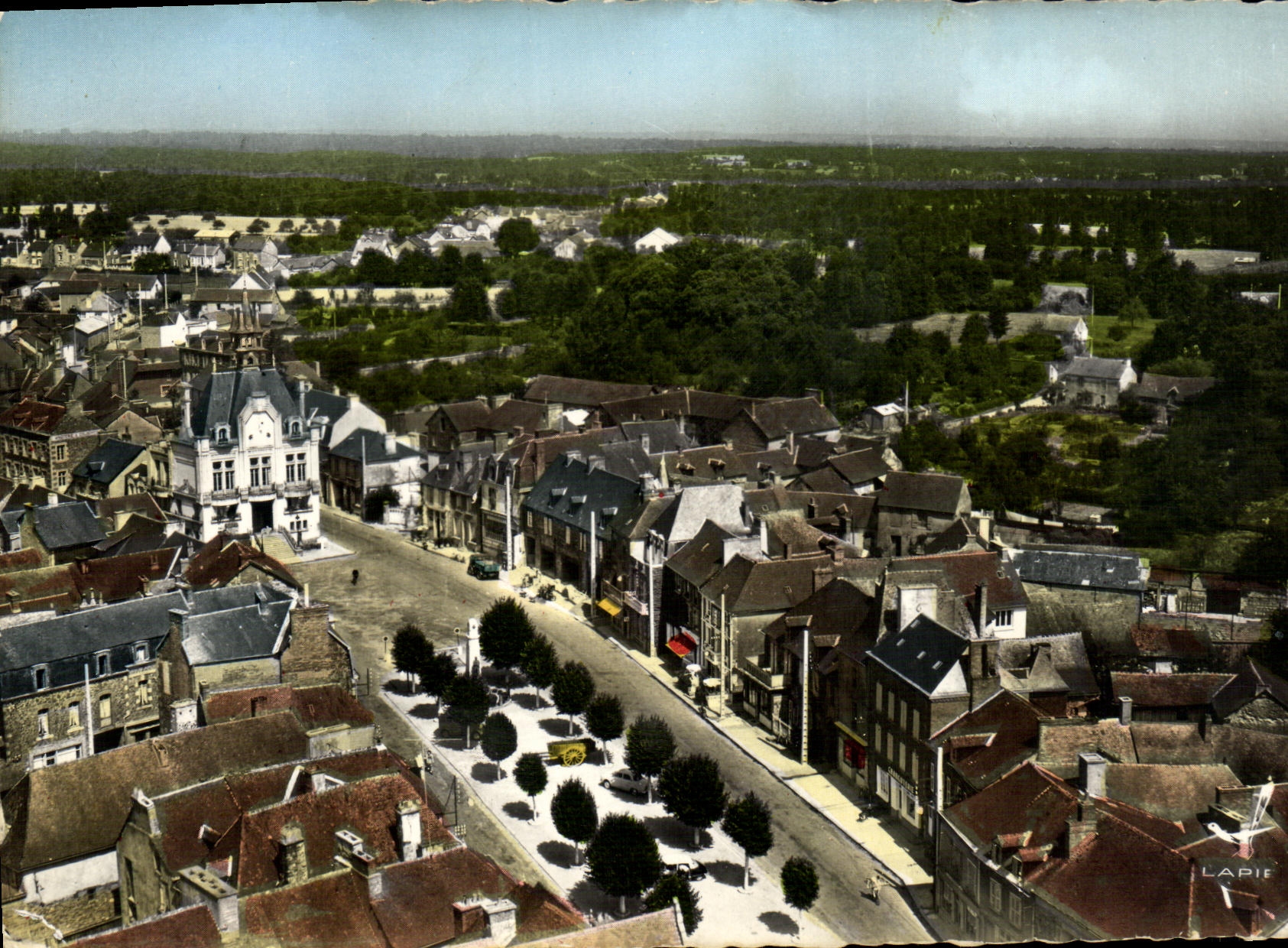 MODERN CARD St Meen the Large one Places Patton