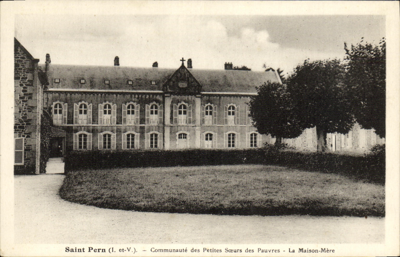 POSTAL Pern santo de la VENDIMIA la comunidad de las pequenas hermanas de los pobres la oficina central