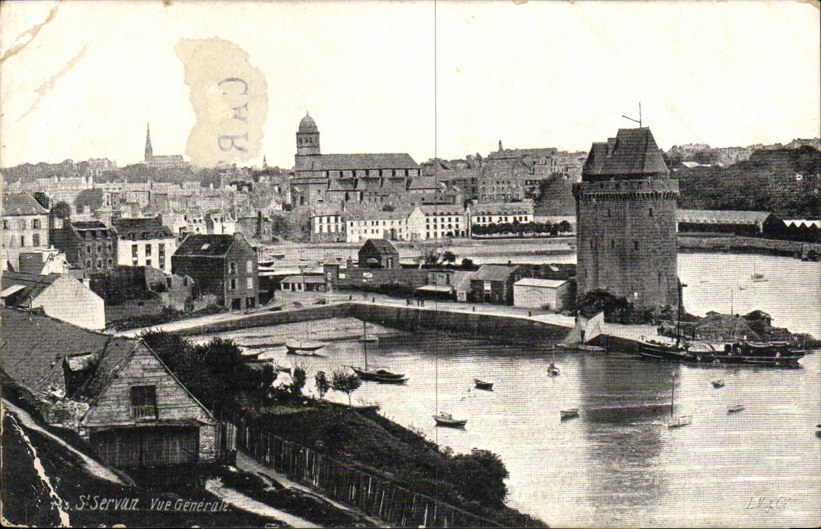 CPA St Servan Vue Generale