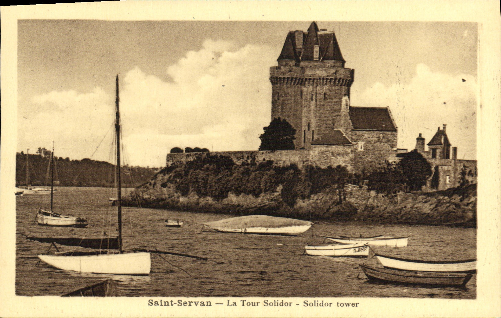 CPA Saint Servan La Tour Solidor