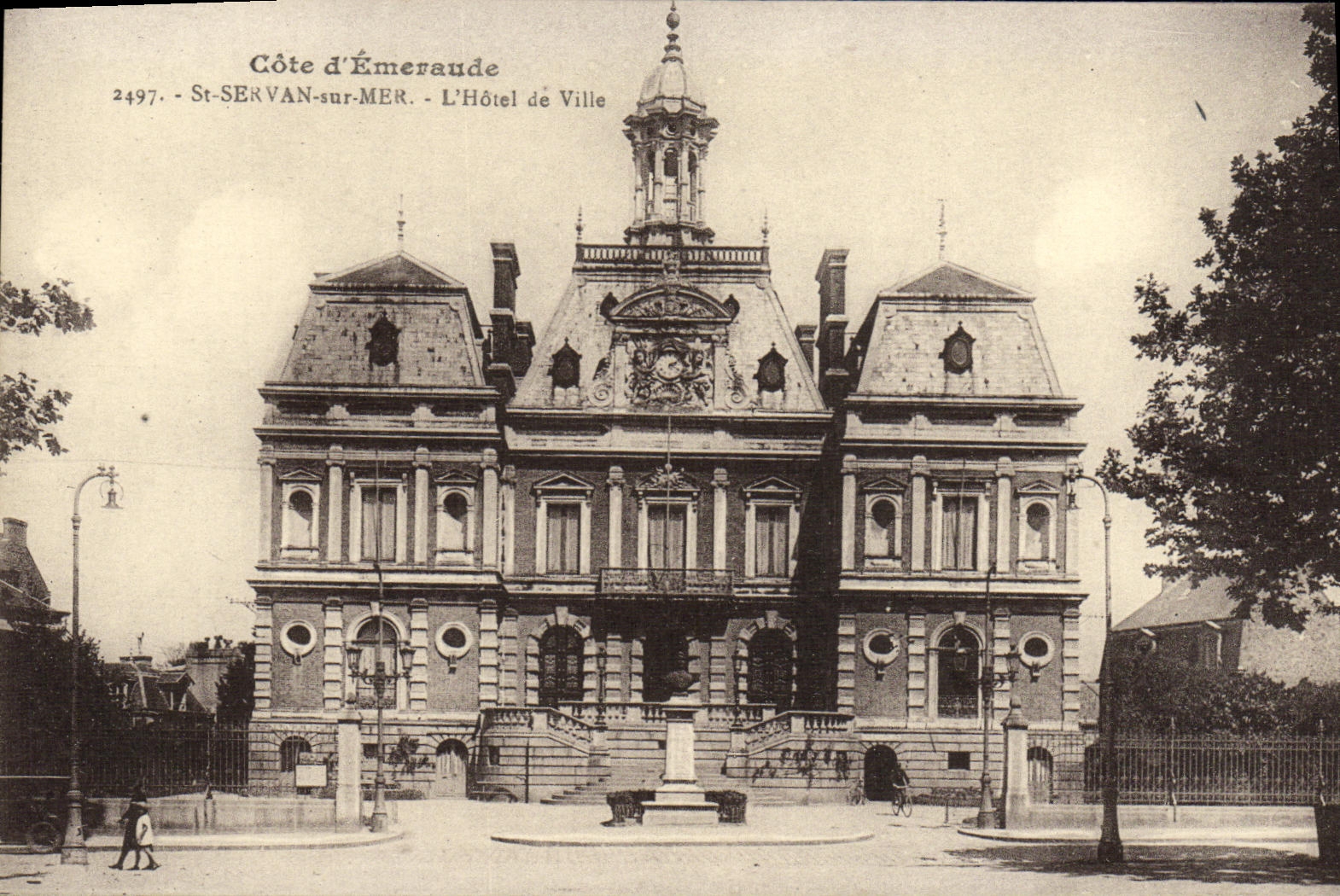 CPA St Servan sur Mer Hotel de Ville