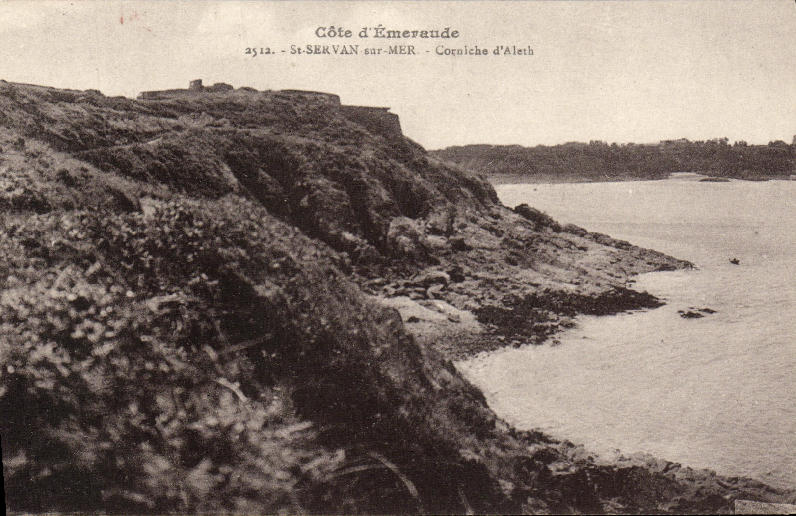 CPA St Servan sur Mer Corniche d Aleth