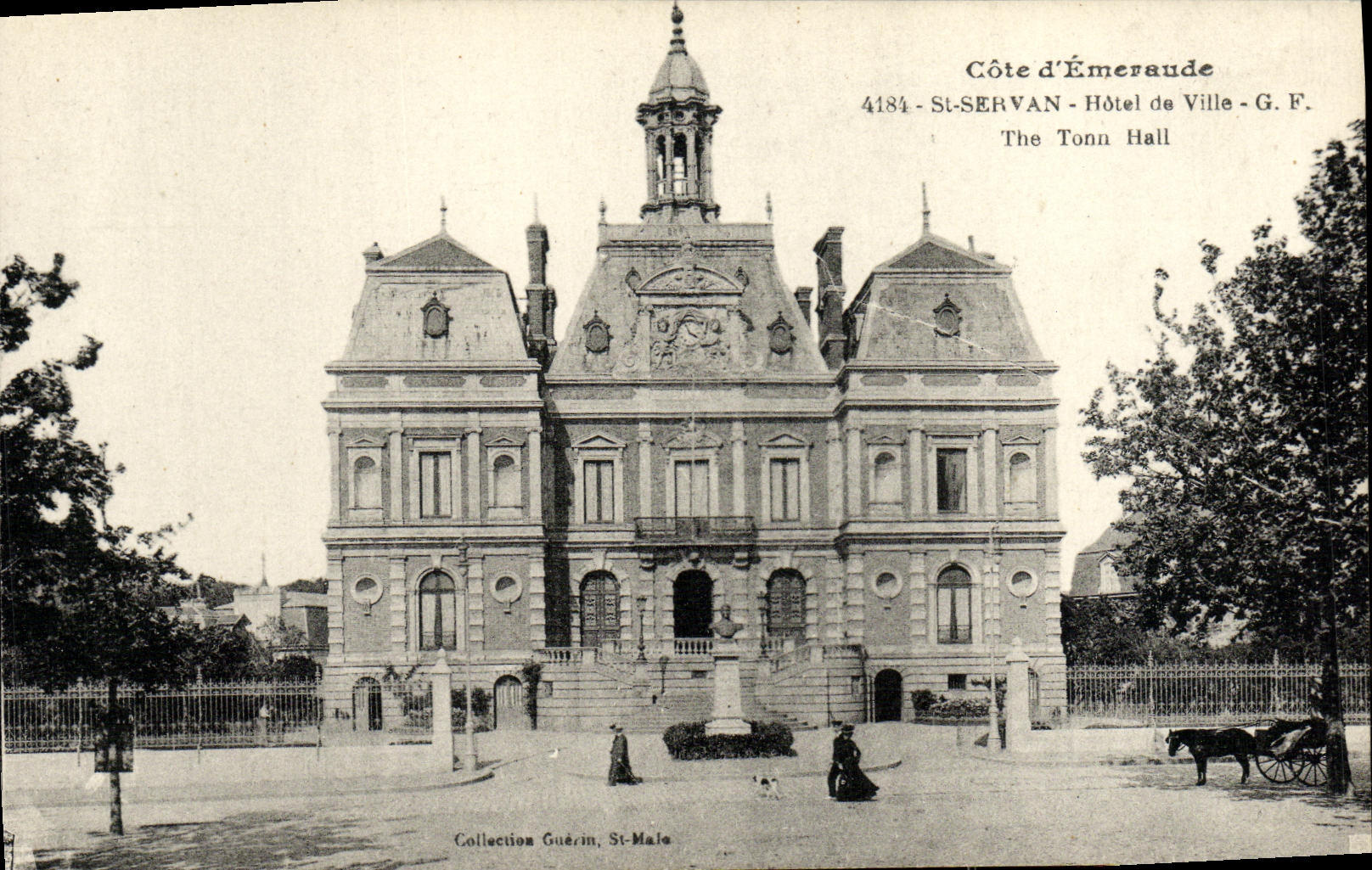 CPA Saint Servan Hotel de Ville