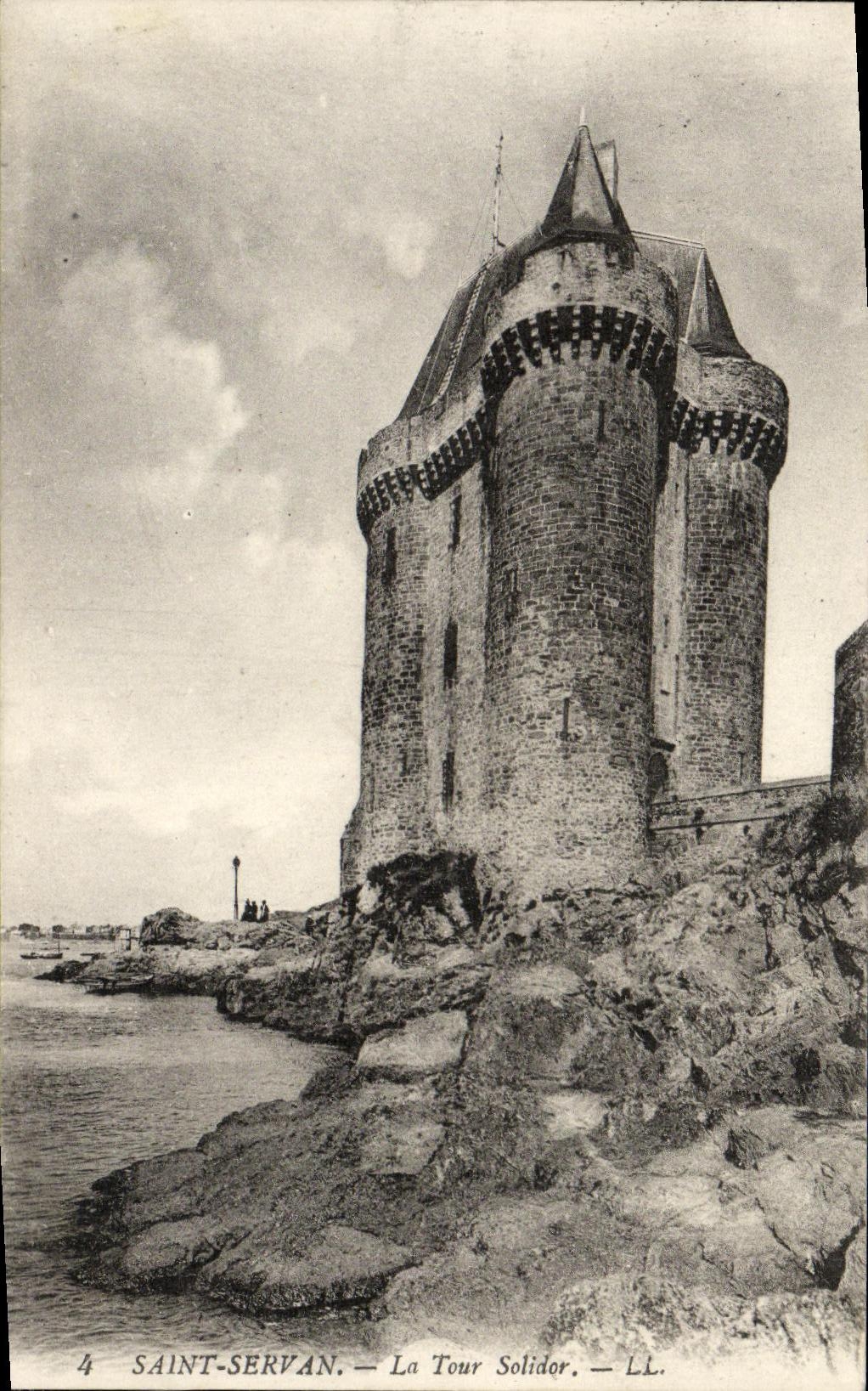 CPA Saint Servan La Tour Solidor