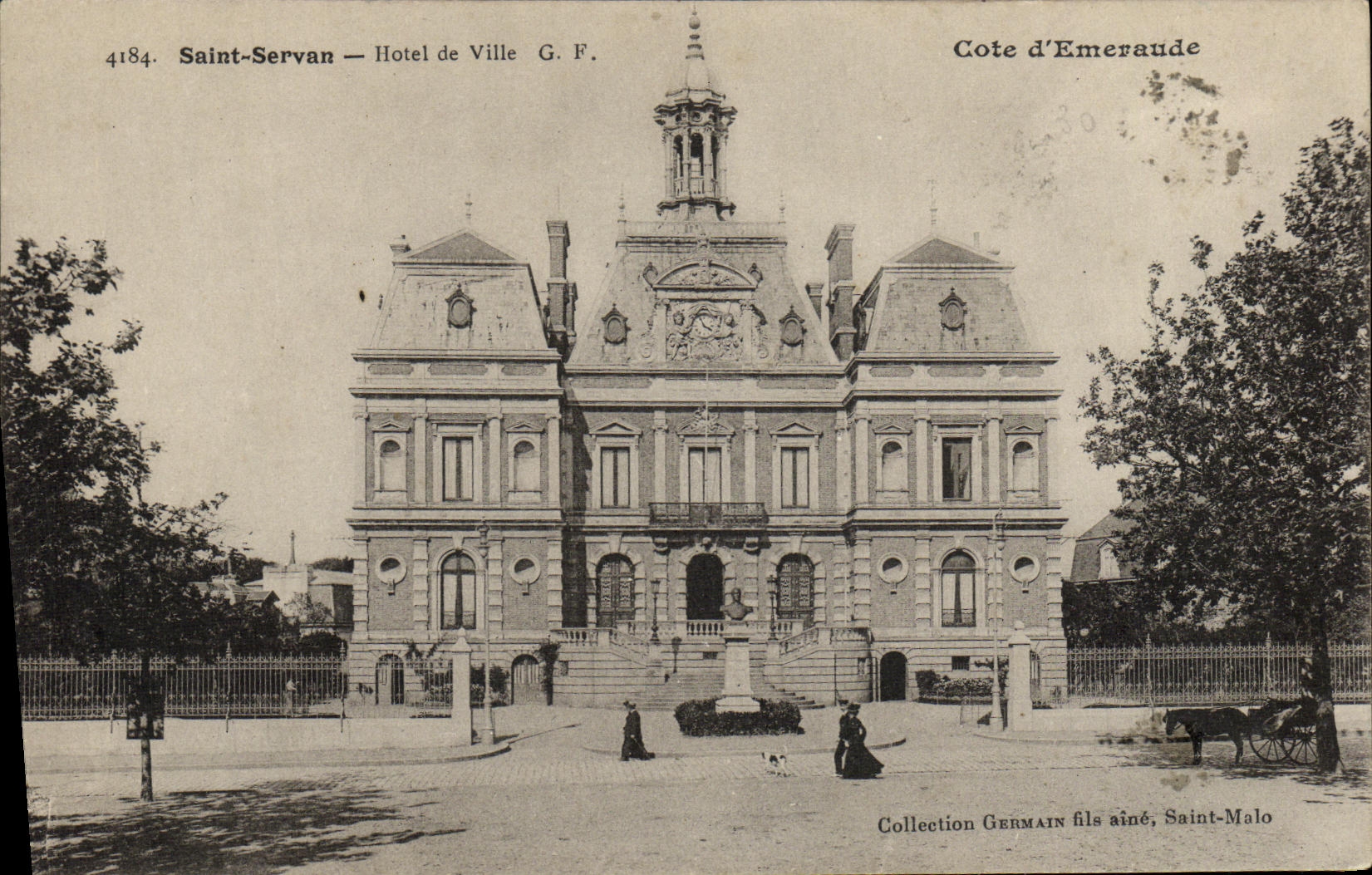 CPA Saint Servan Hotel de Ville