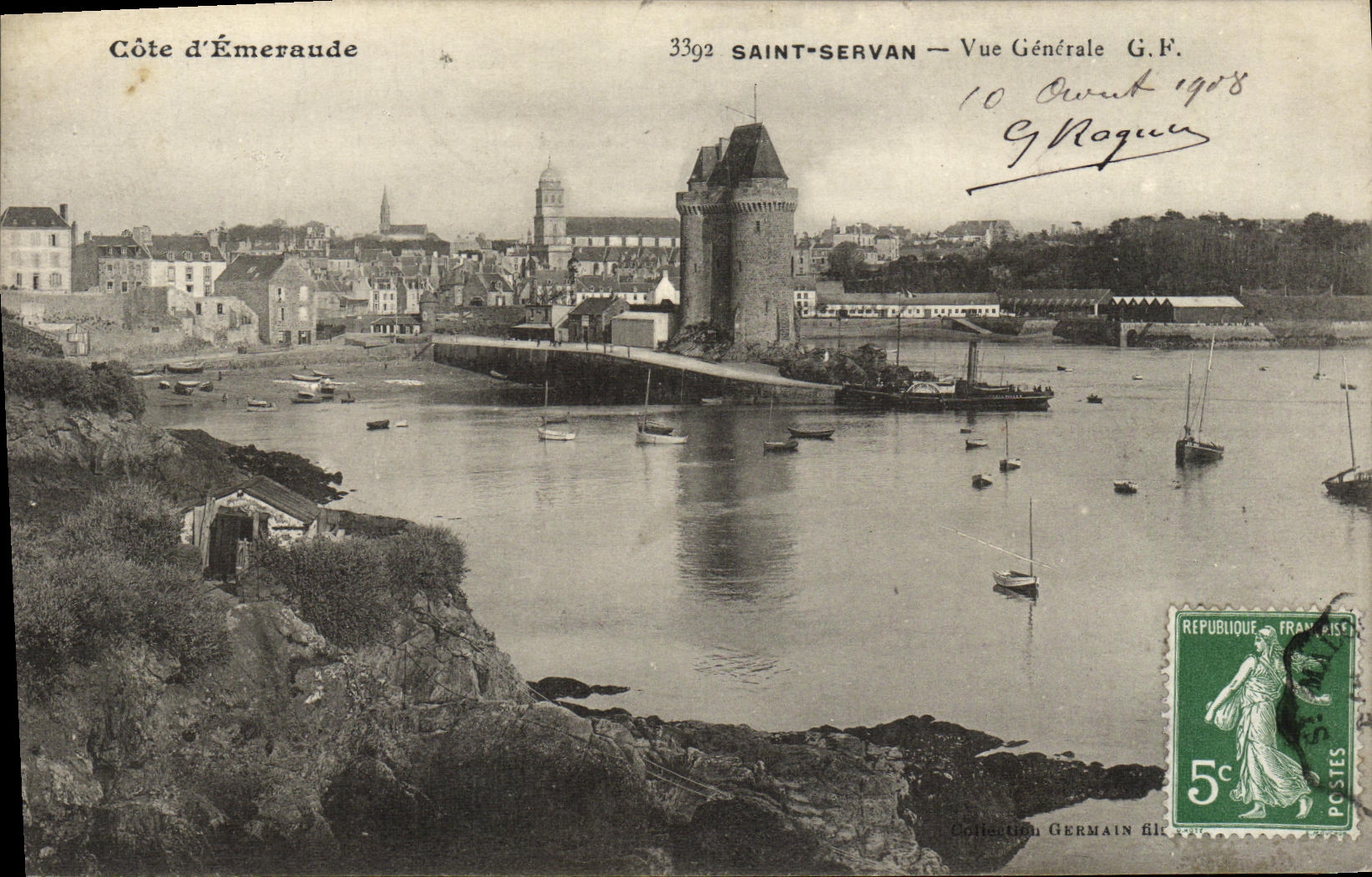 CPA Saint Servan Vue Generale 