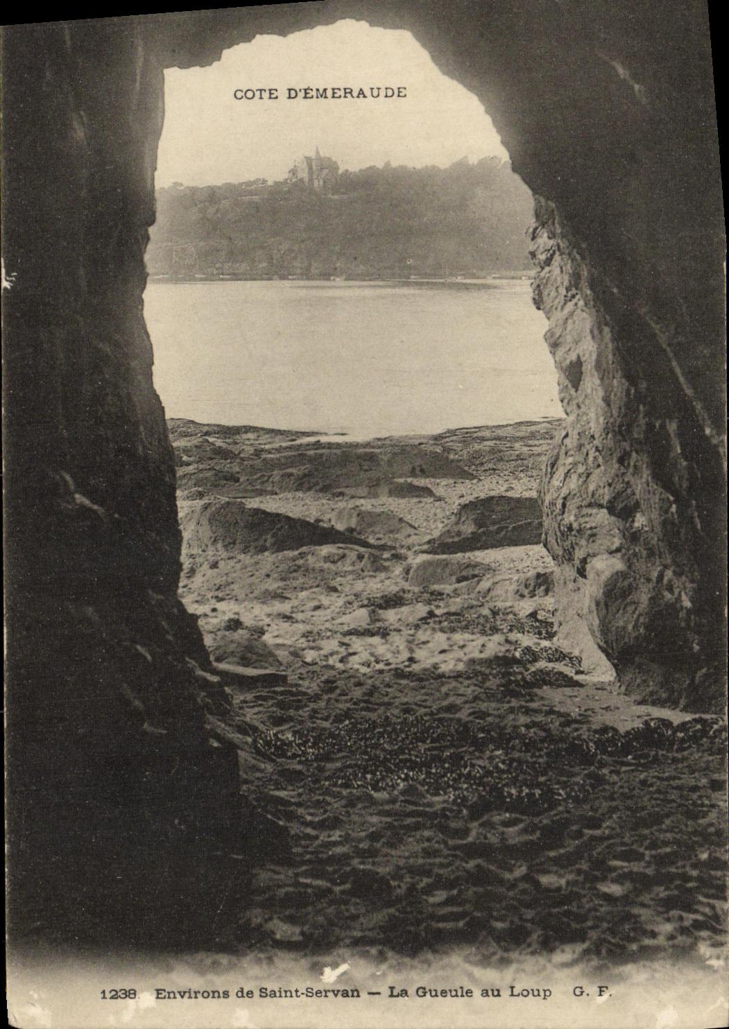 CPA Environs de Saint Servan La Gueule au Loup