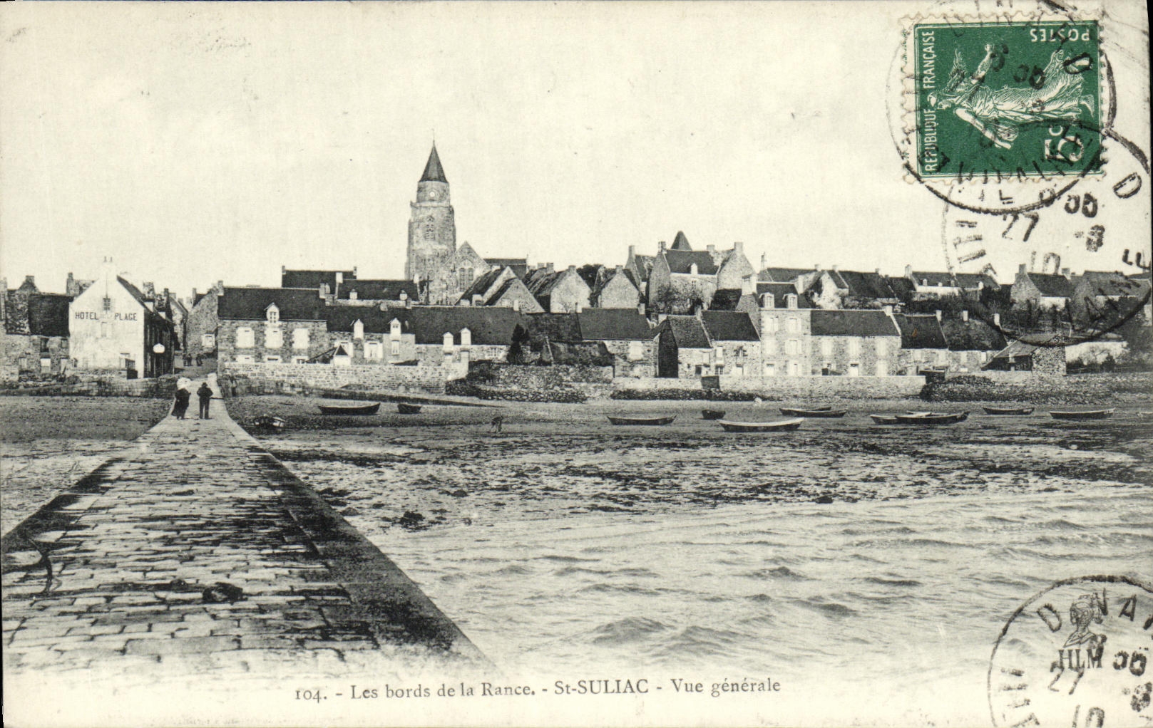 Opinion del St Suliac de la POSTAL de la VENDIMIA