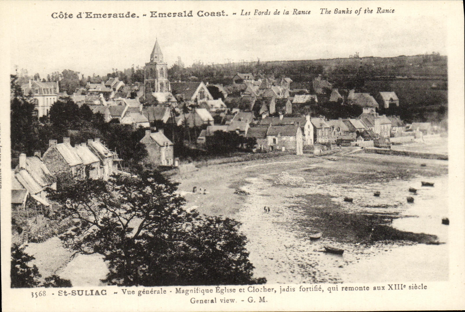 CPA St Suliac Vue Generale