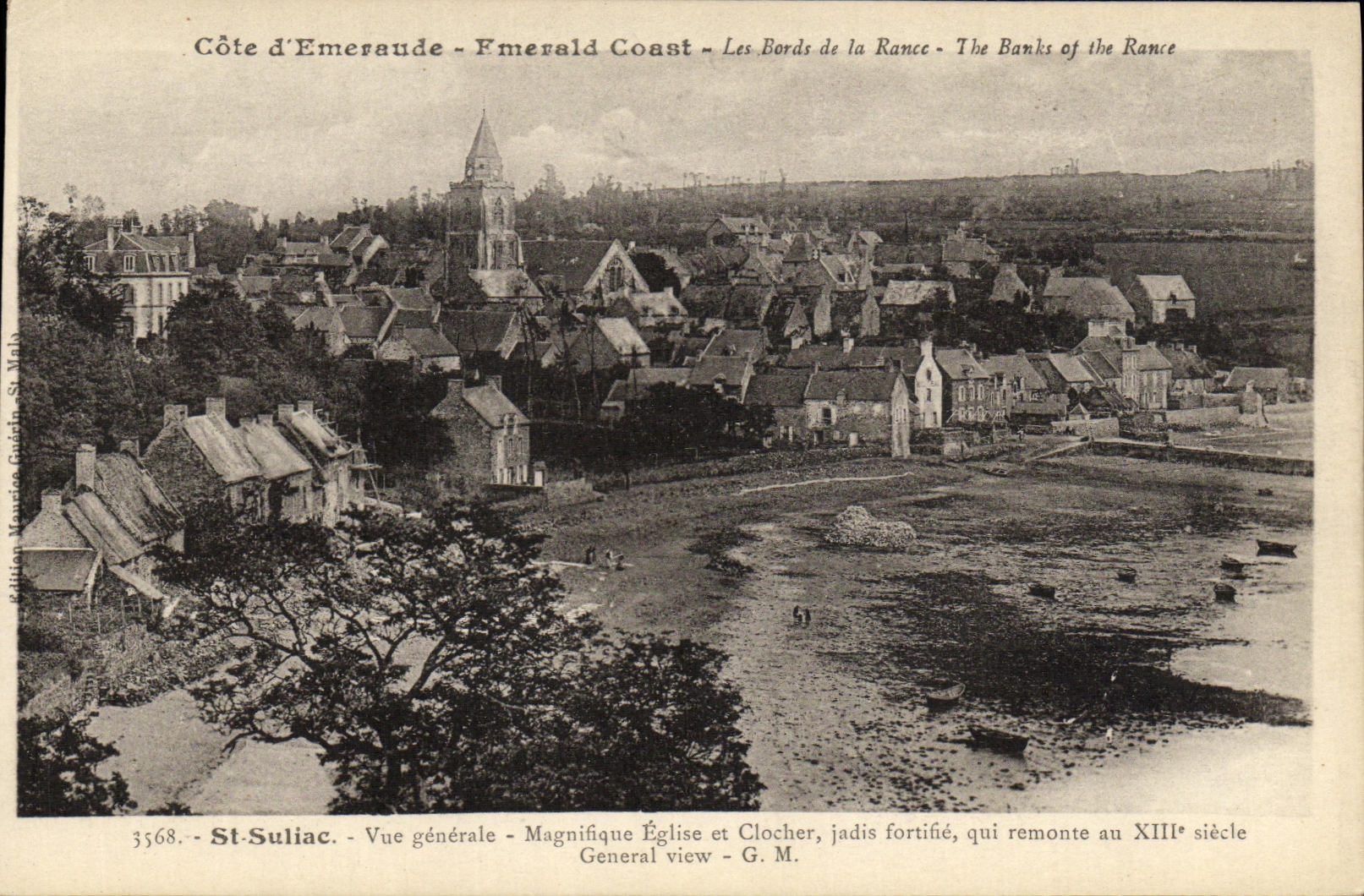 CPA St Suliac Vue Generale