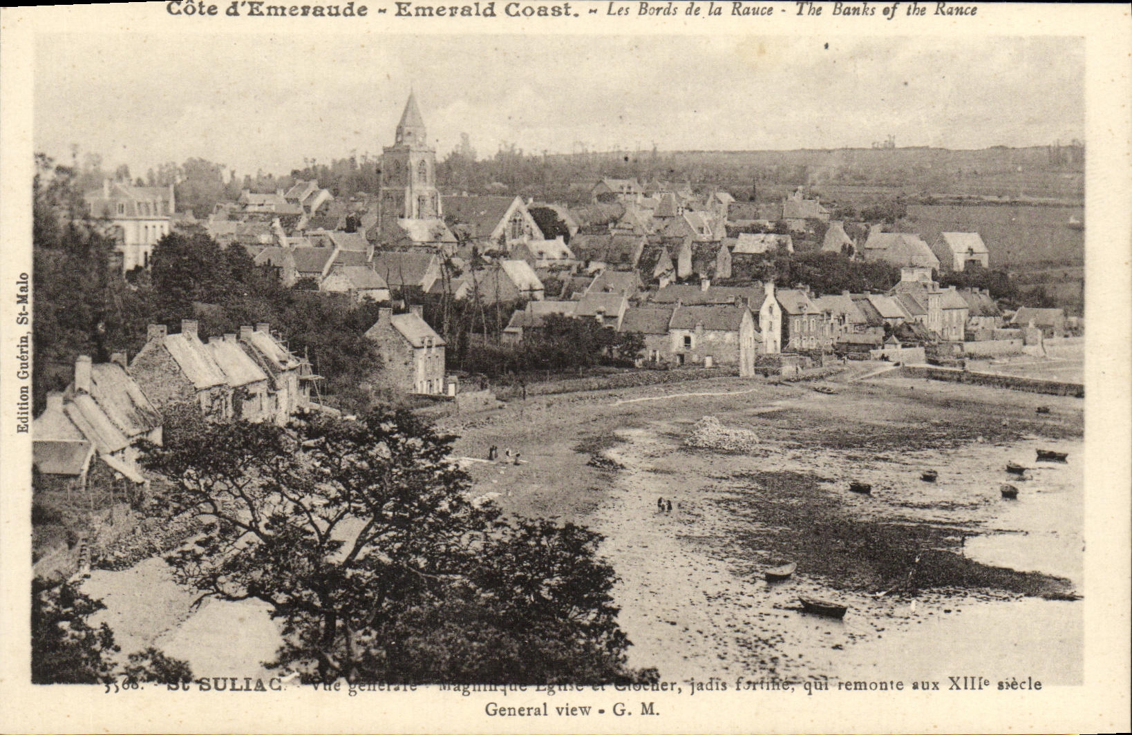 CPA St Suliac Vue Generale
