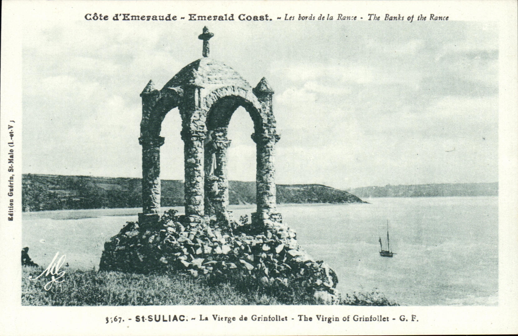 CPA St Suliac La Vierge de Grinfollet