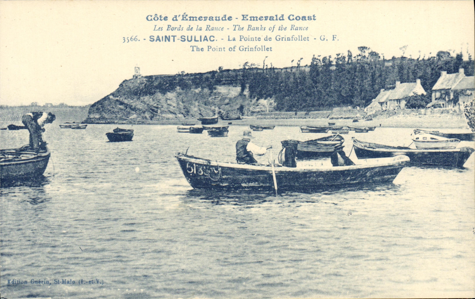 Tapa santa de Suliac de la POSTAL de la VENDIMIA de Grinfollet