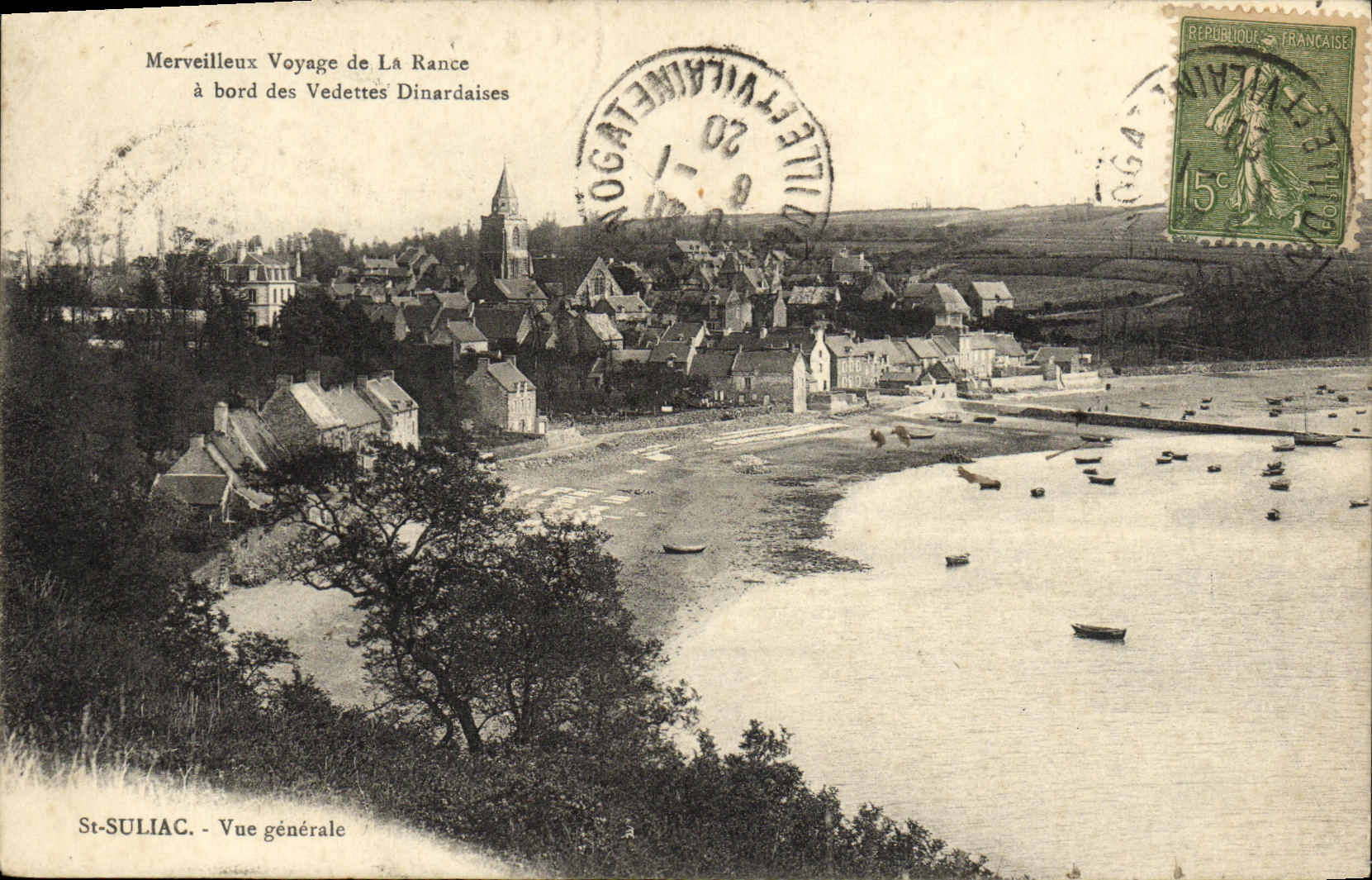 CPA St Suliac Vue generale