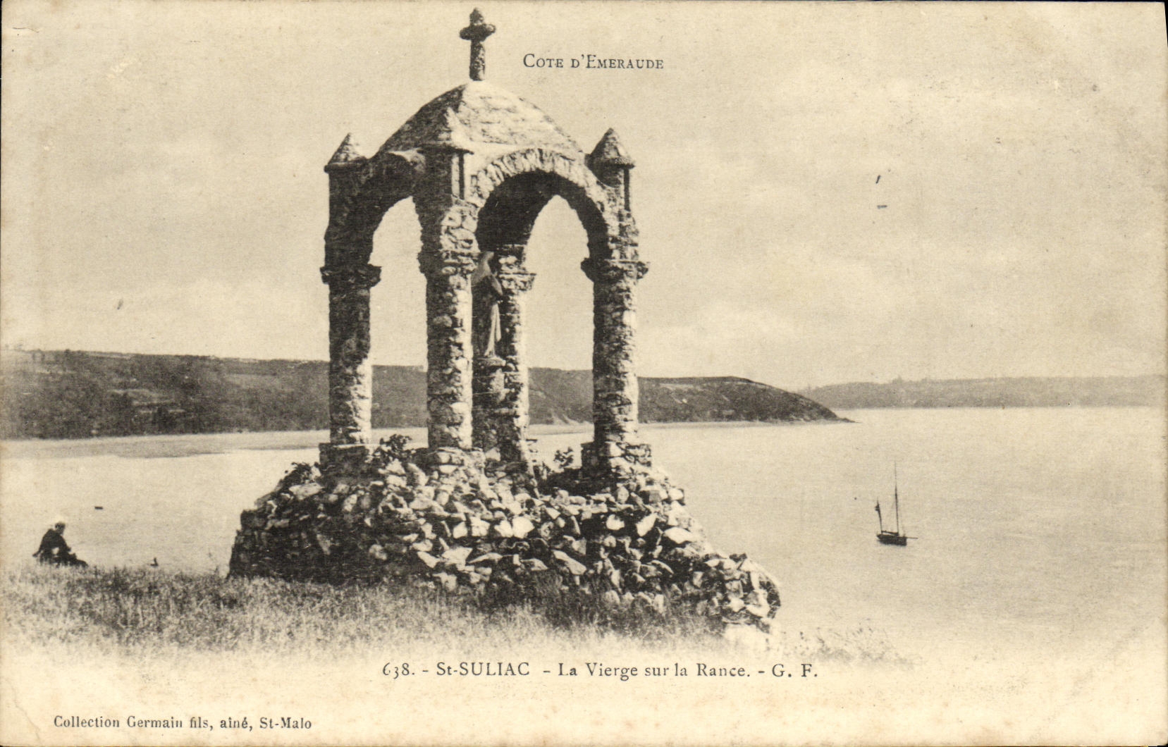 CPA St Suliac Le Vierge sur la Rance