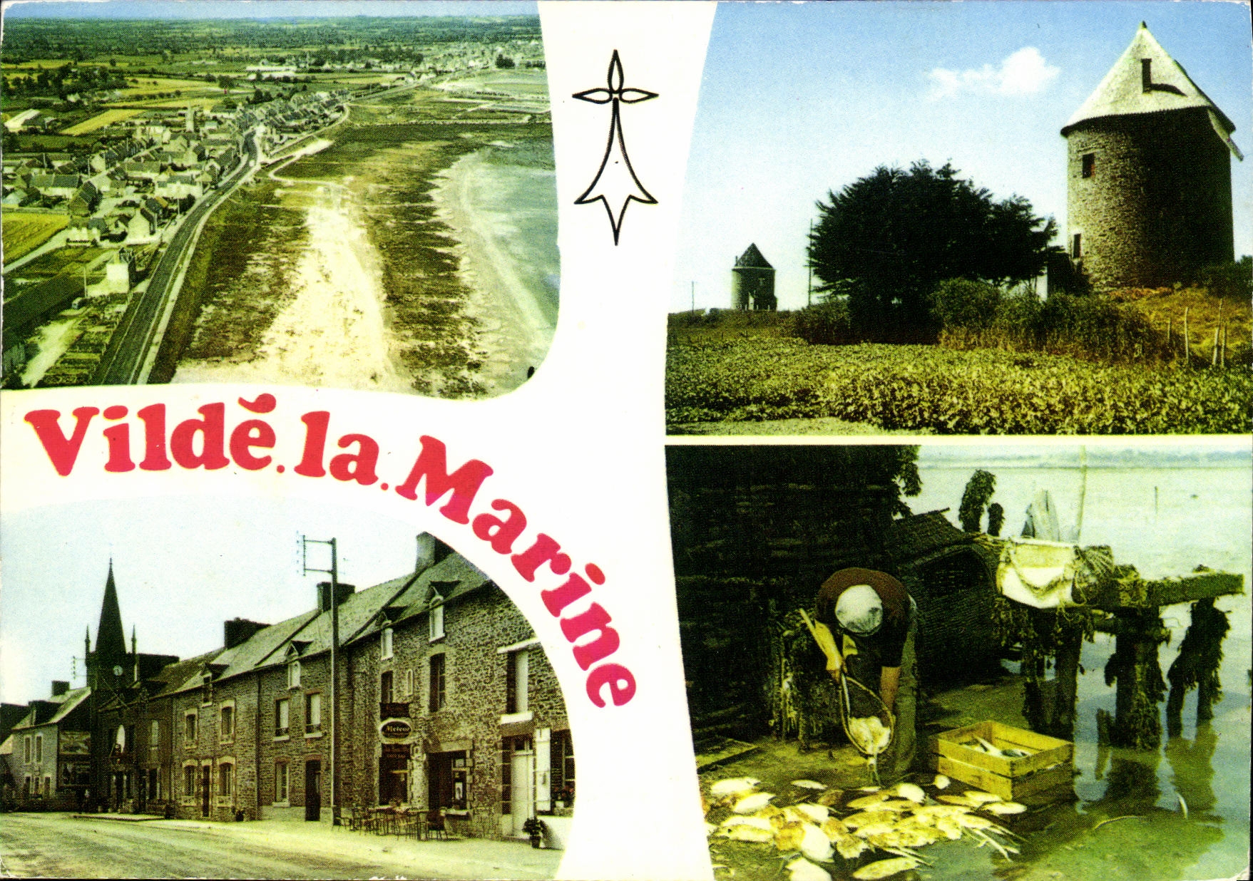 POSTAL MODERNA marina de Vilde