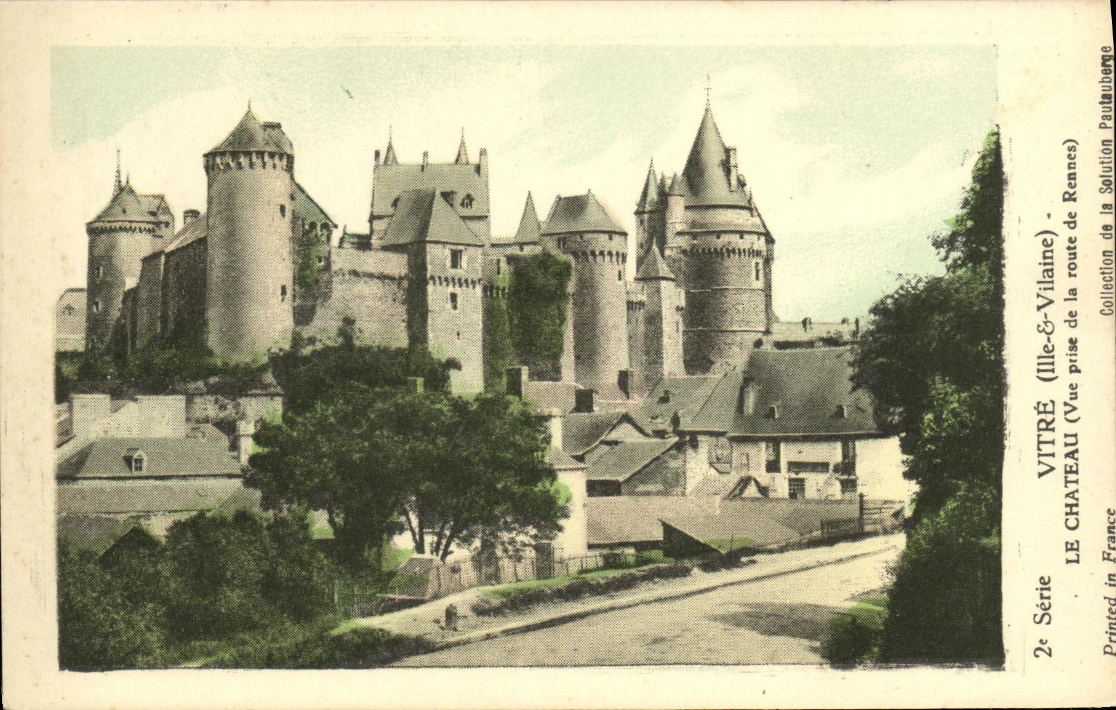 CPA Vitre Le Chateau