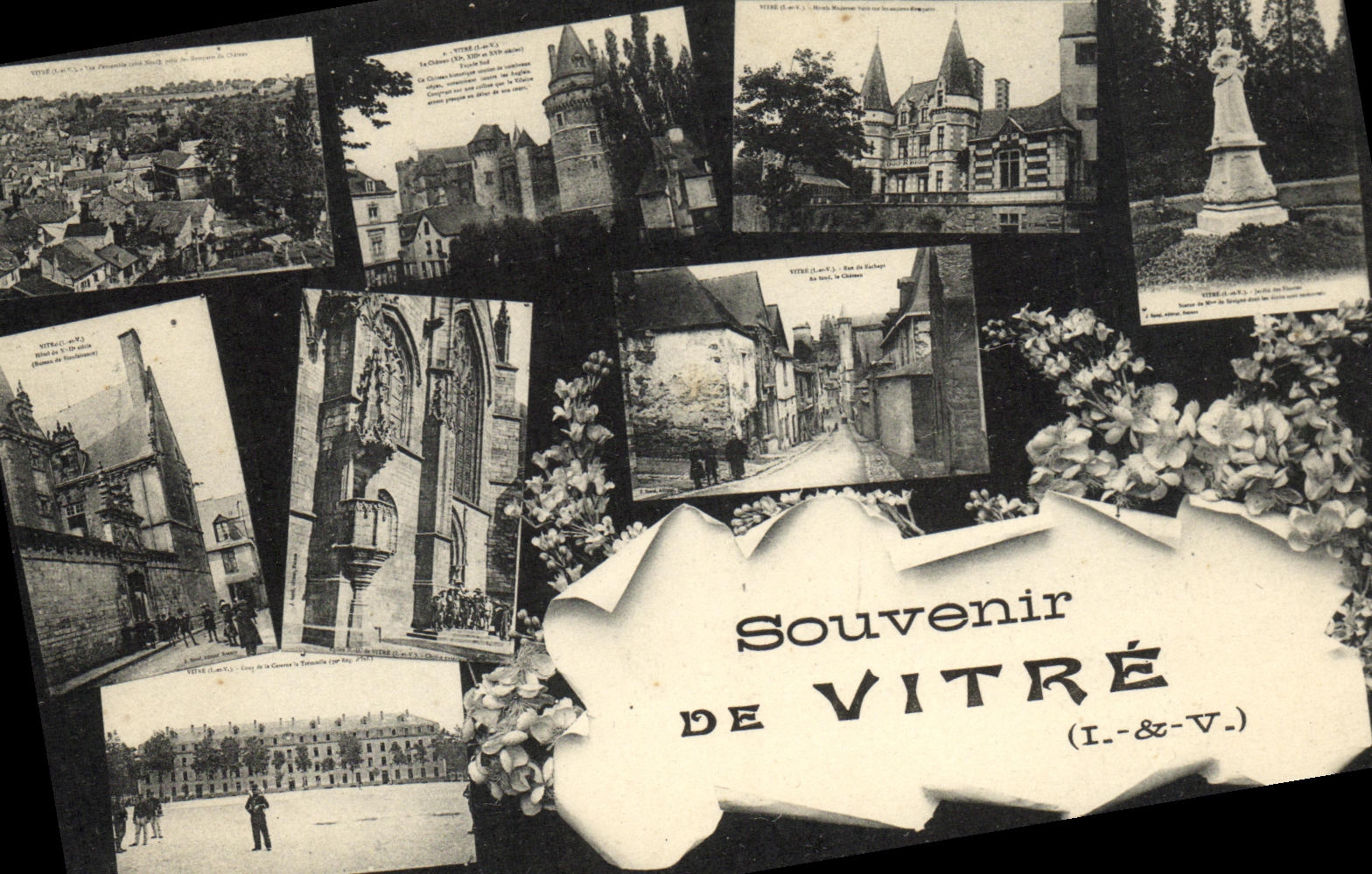 CPA Vitre Souvenir 