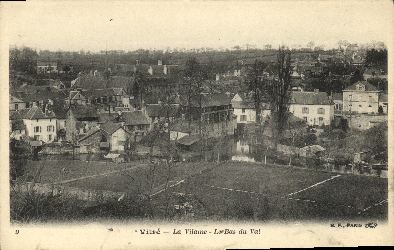 CPA Vitre La Vilaine Les Bas Du Val