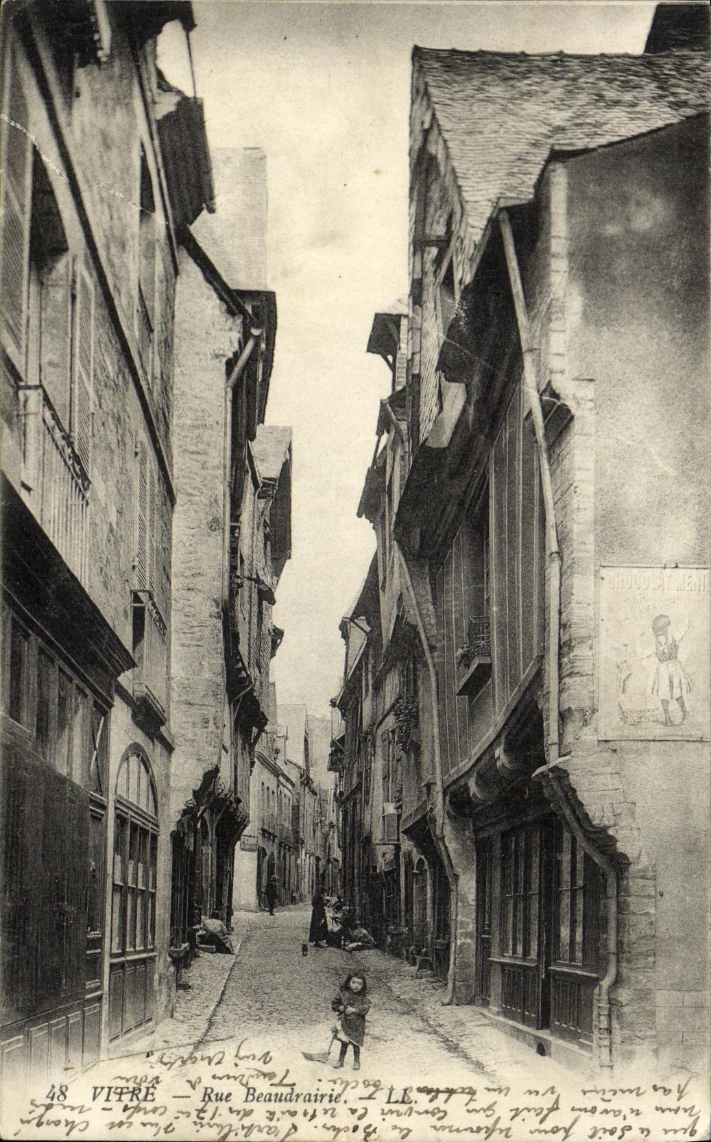 CPA Vitre Rue Beaudrairie