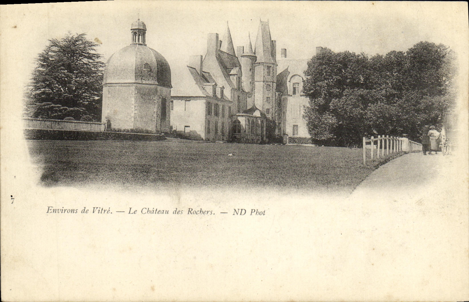 CPA Vitre Le chateau des Rochers