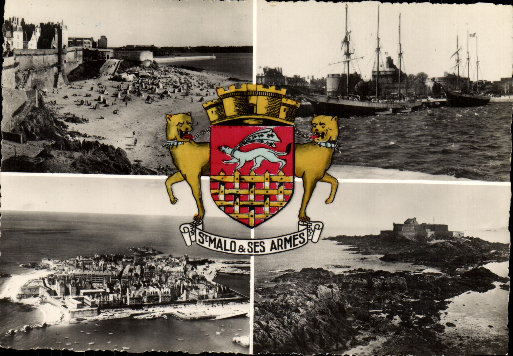 CPM Saint Malo Armes 