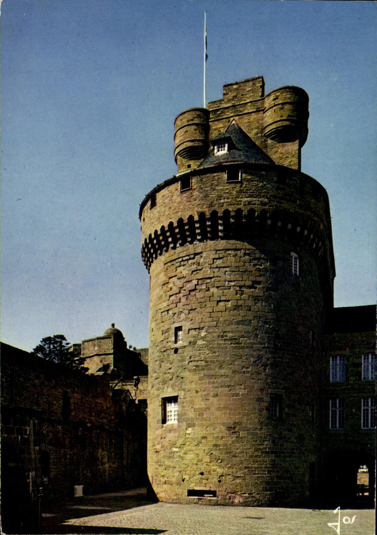 CPM Saint Malo Le Grand Donjon qui abrite le musee municipal