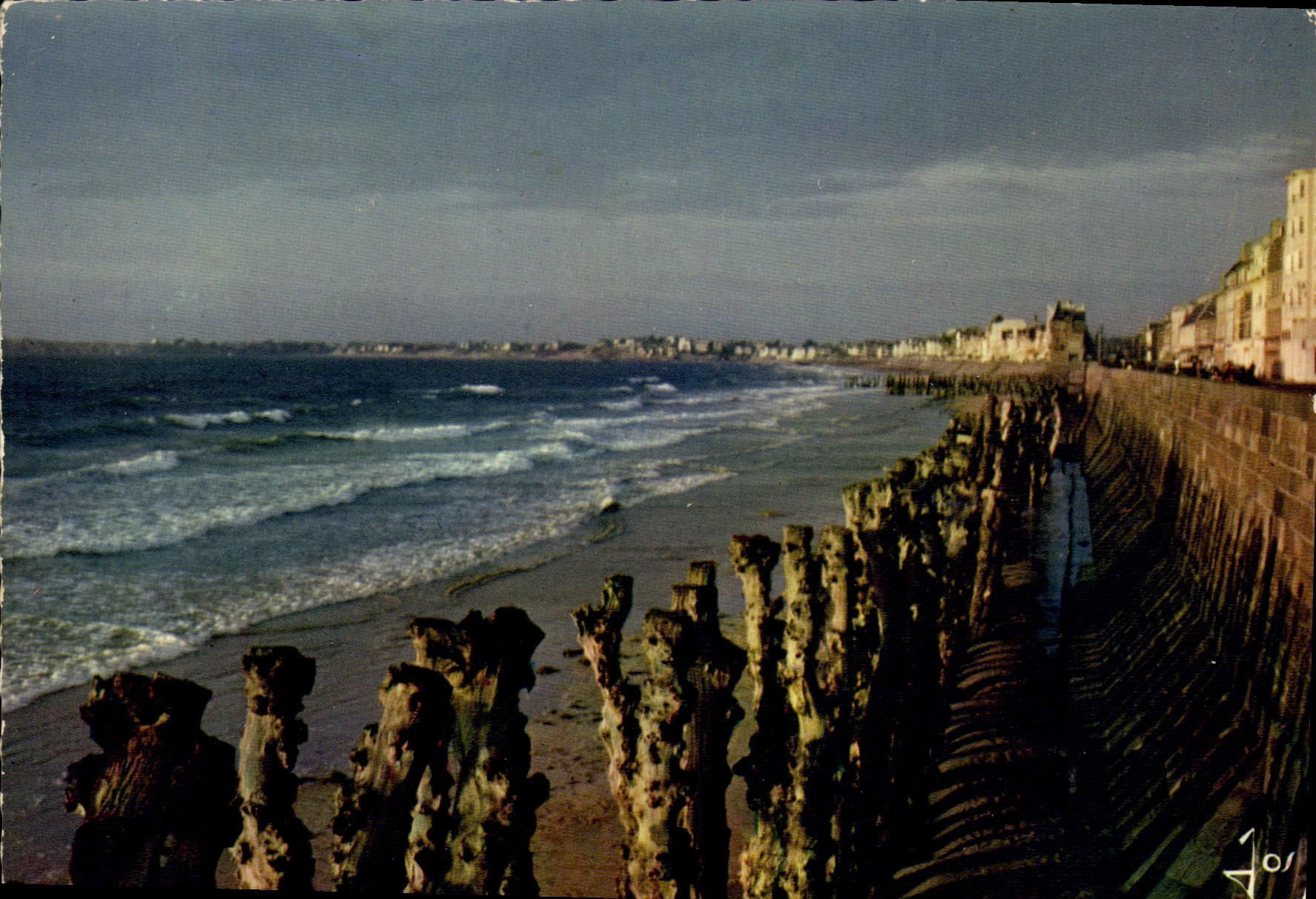 CPM Saint Malo Soir d ete sur le sillon 