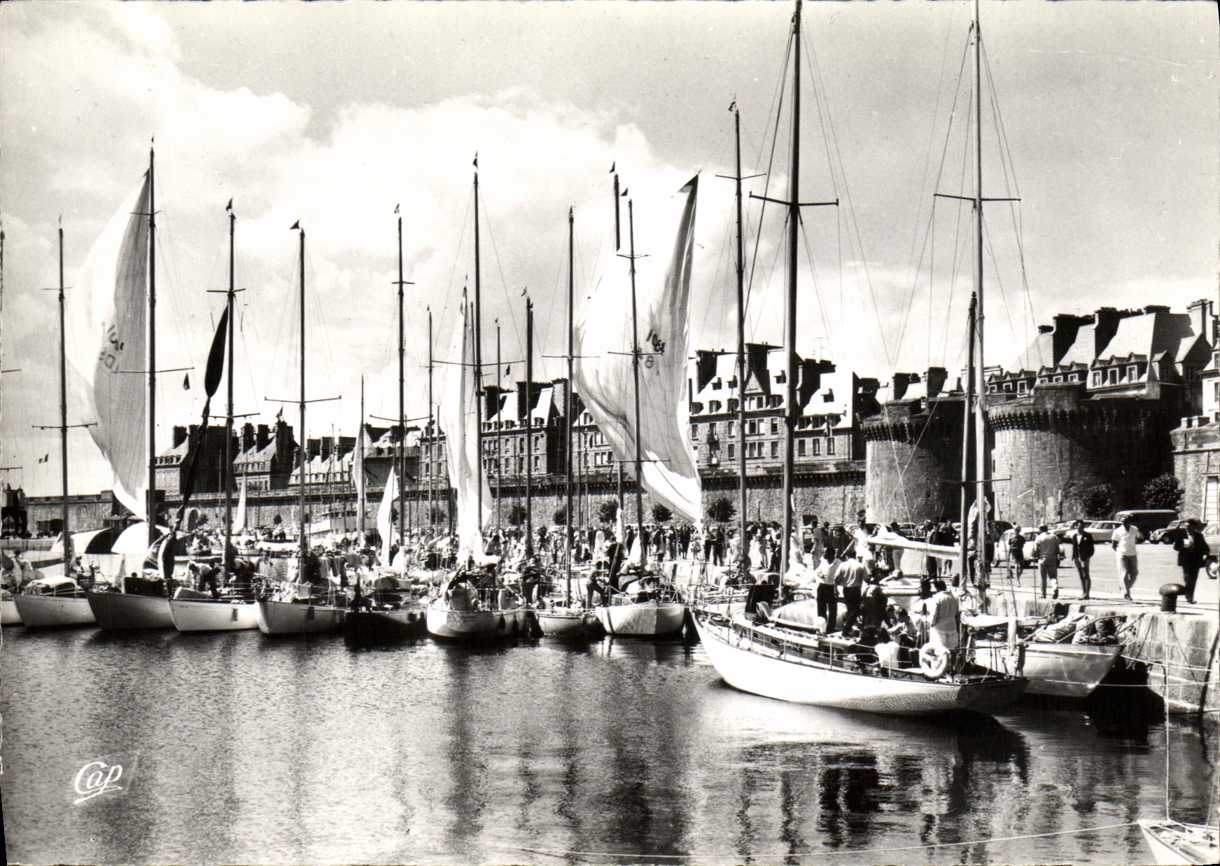 MODERN CARD Holy Malo ISCED Corsair Basin of the yachts