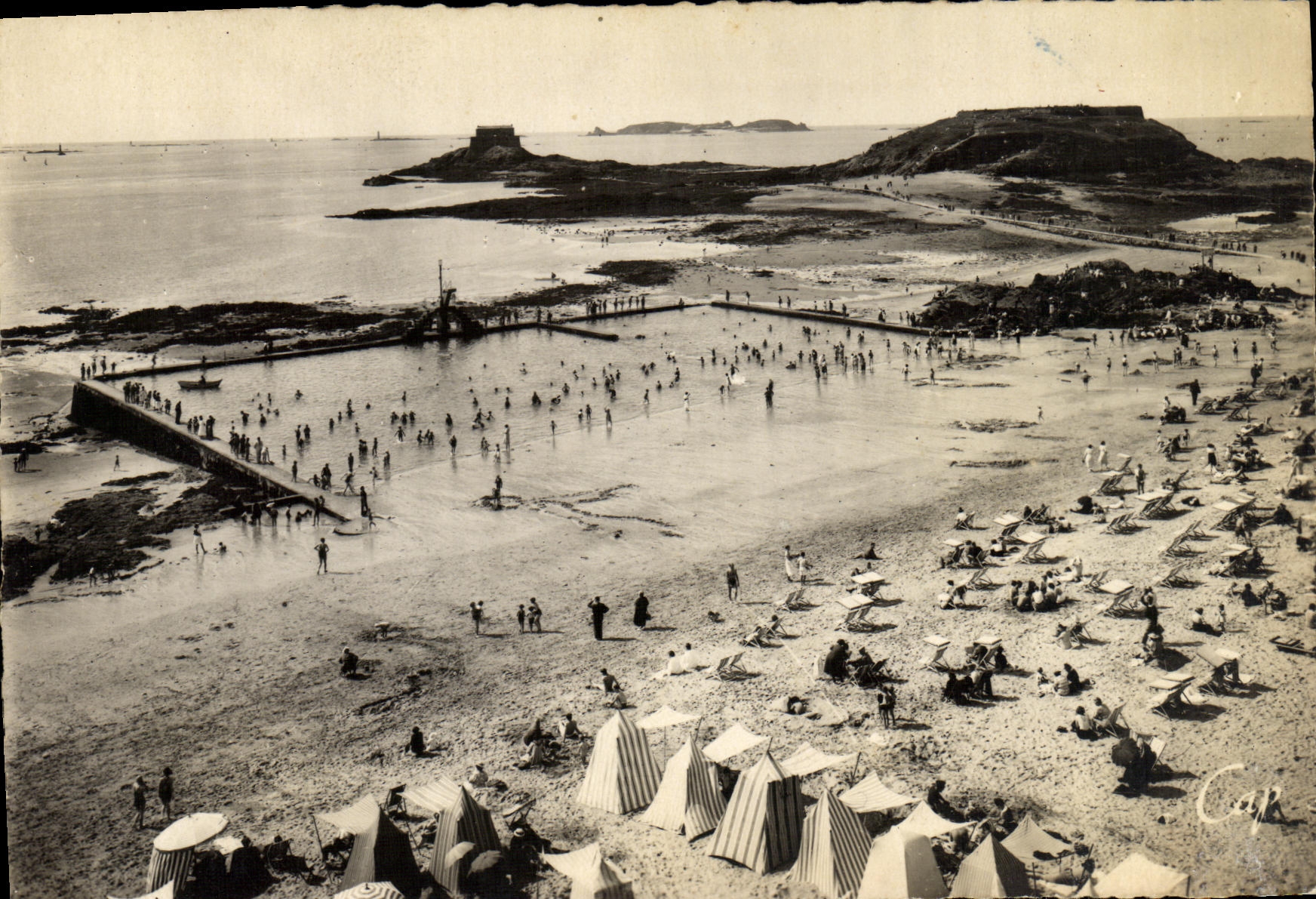 CPM St Malo La Piscine