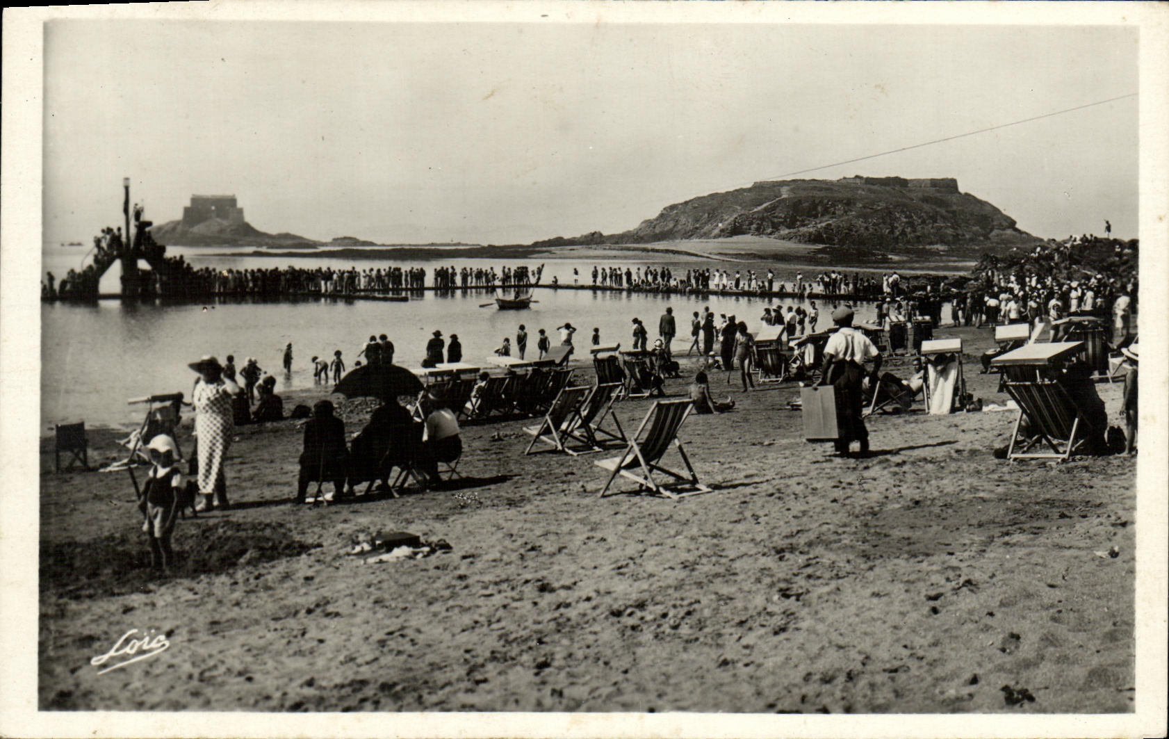 CPM St Malo Piscine de la Plage