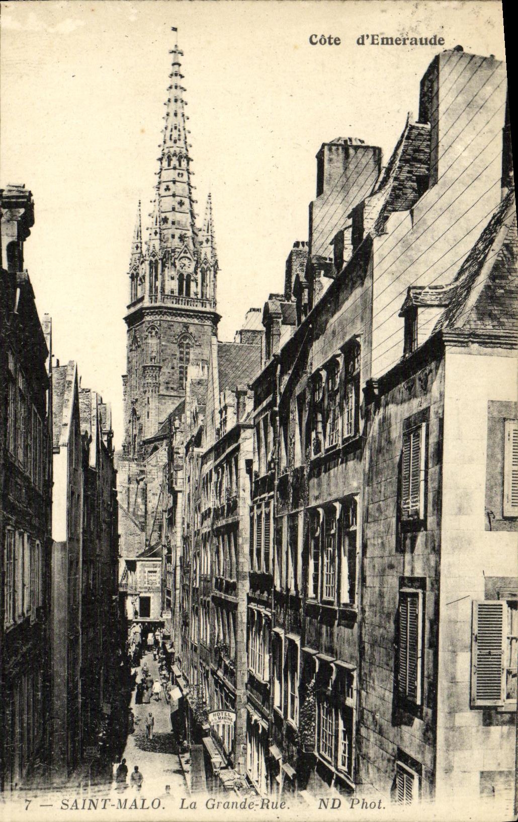 CPA St Malo La Grand Rue