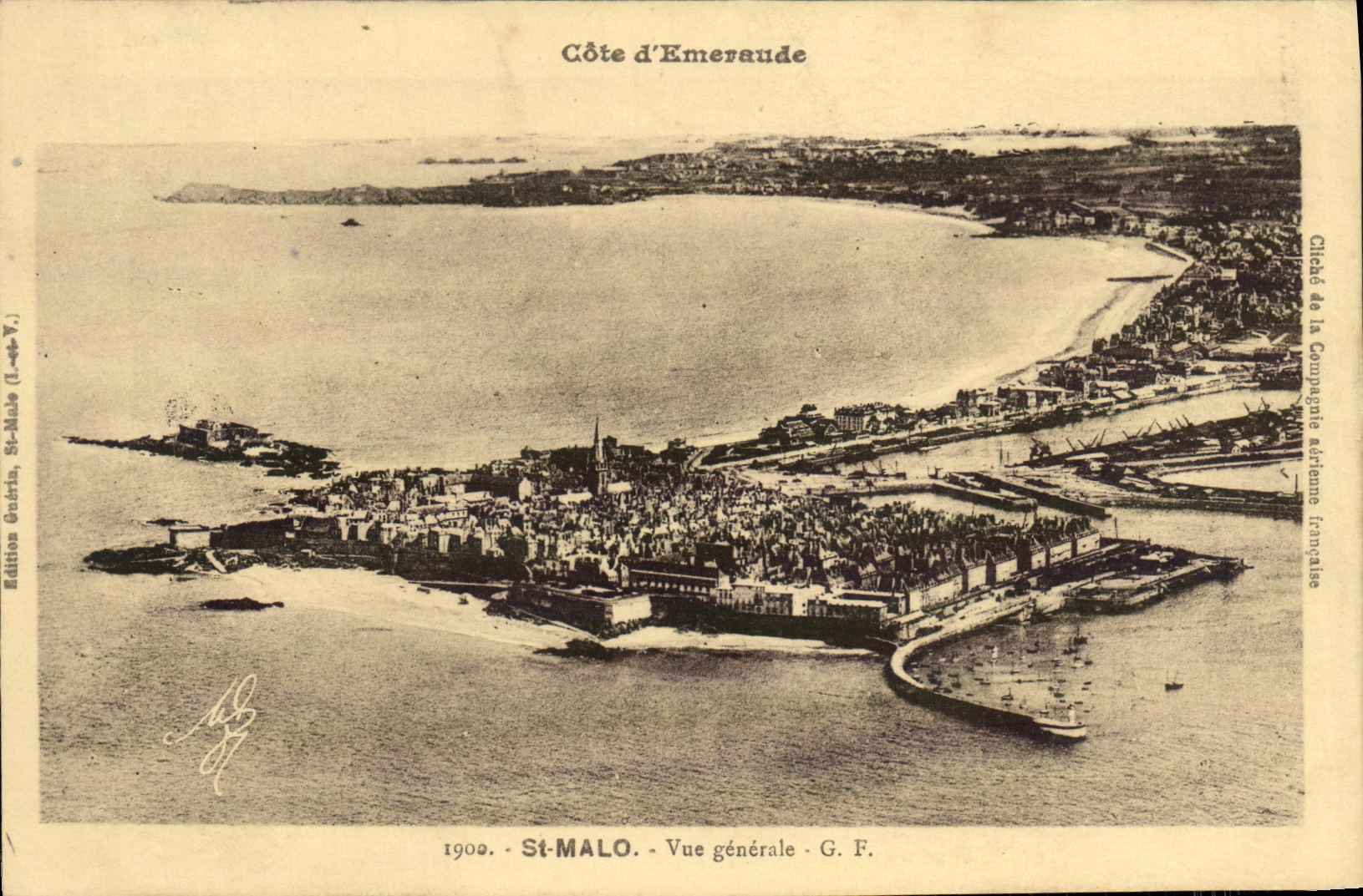 CPA St Malo Vue Generale