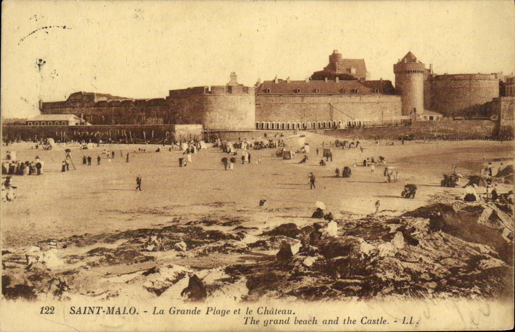 CPA St Malo La Grande Plage et La Chateau