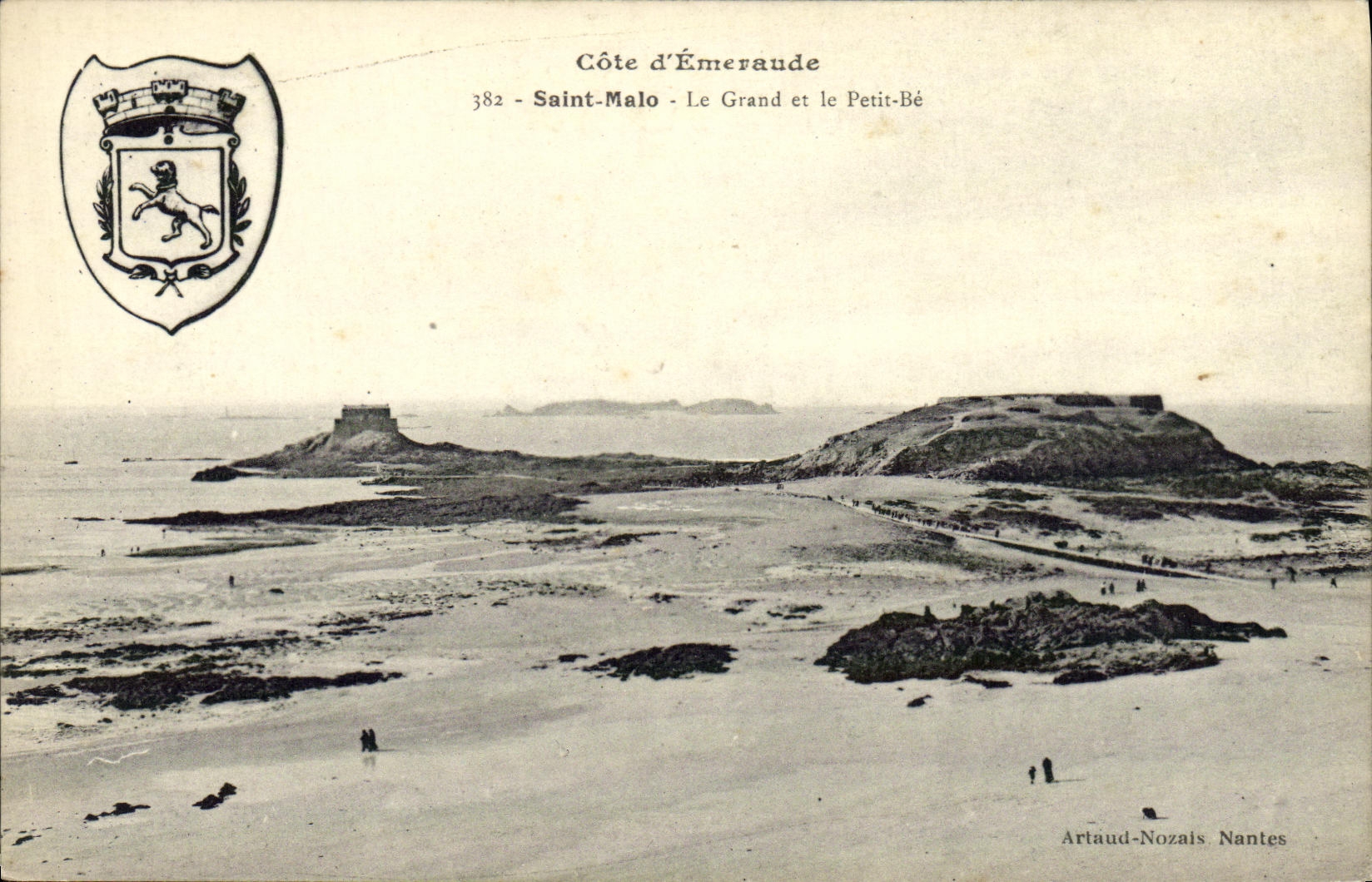 CPA St Malo Le Grand et le Petit Be