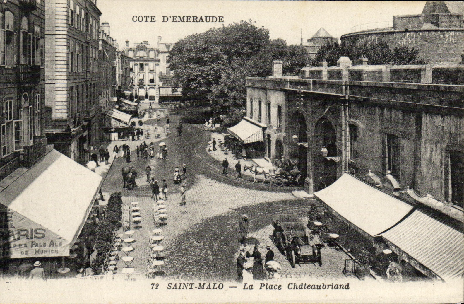 CPA St Malo La Plage Chateaubriand