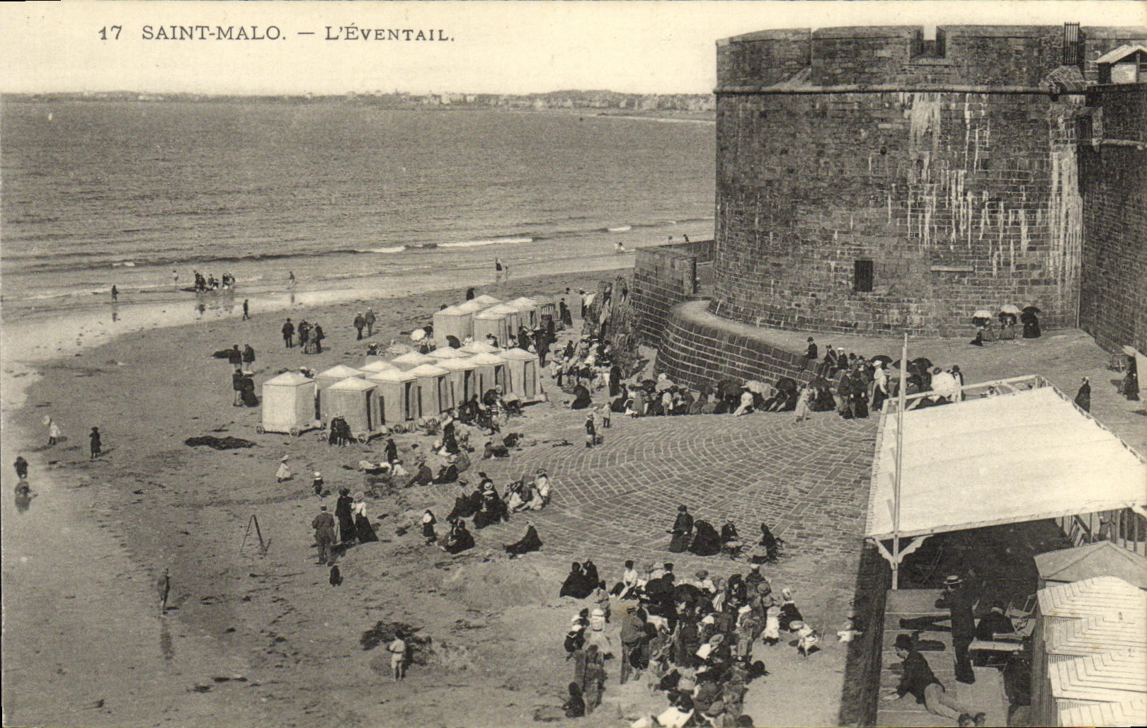 CPA St Malo L Eventail